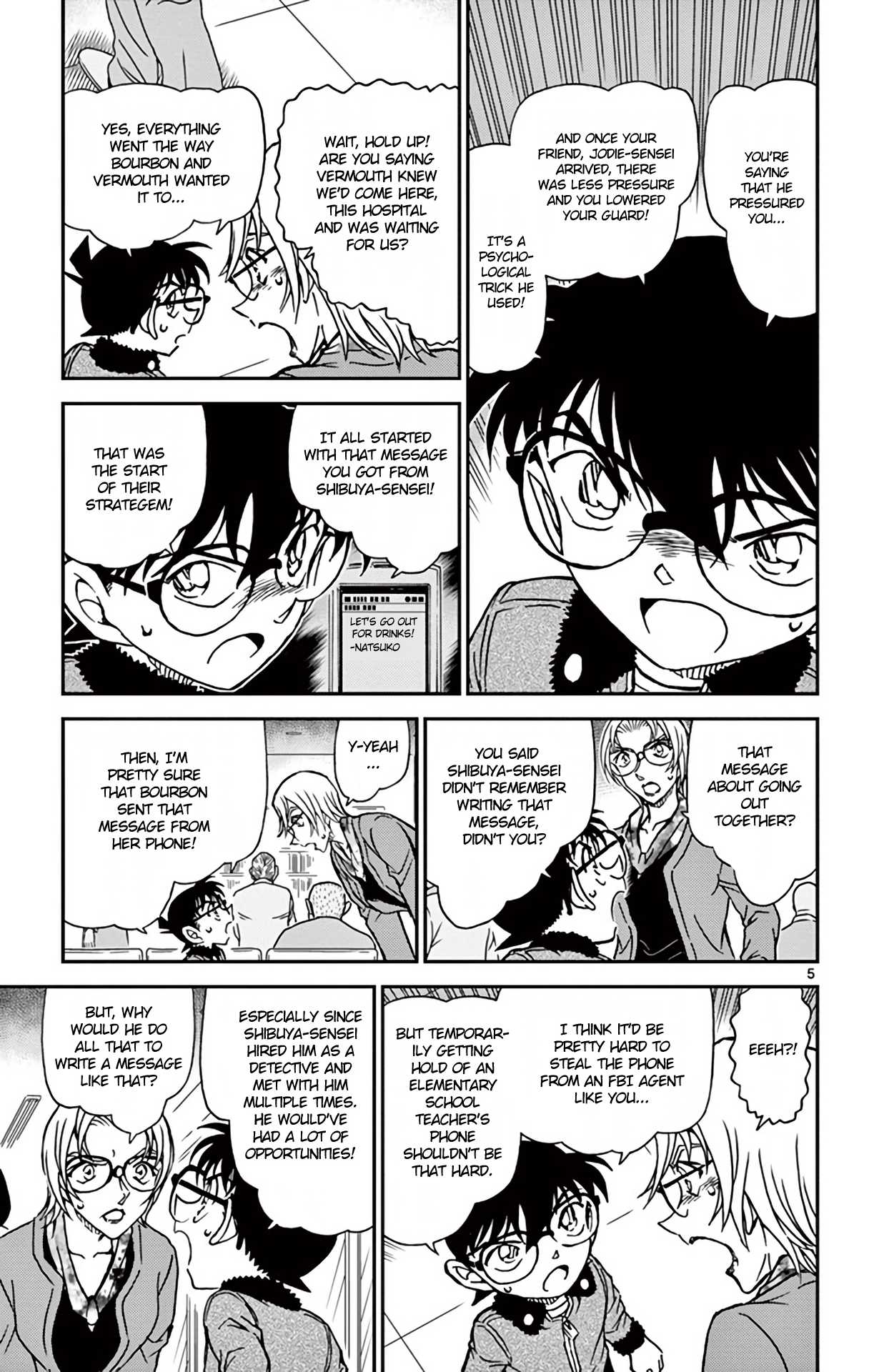 Detective Conan Chapter 894 page 6 - Chapter 894: Scarlet Suspicion