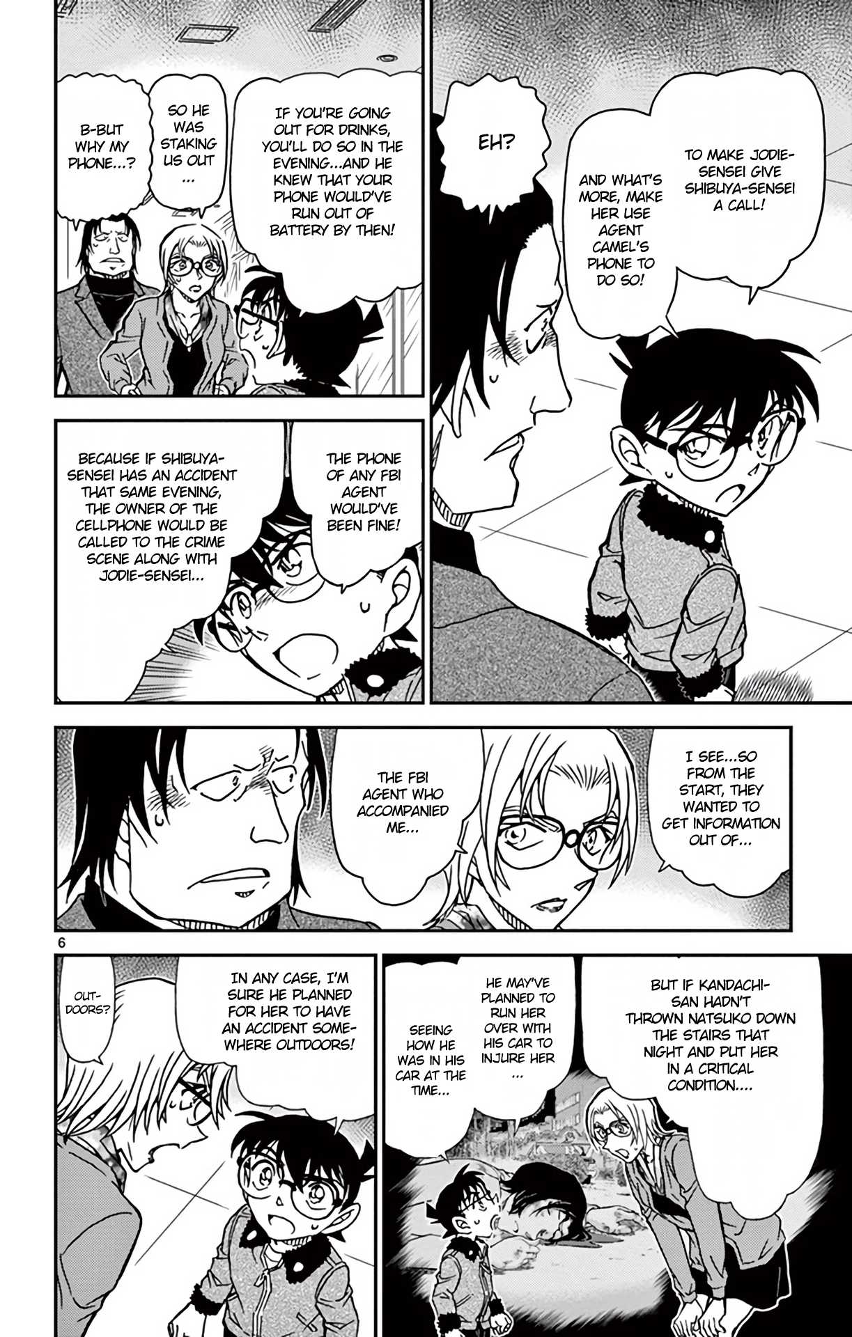 Detective Conan Chapter 894 page 7 - Chapter 894: Scarlet Suspicion