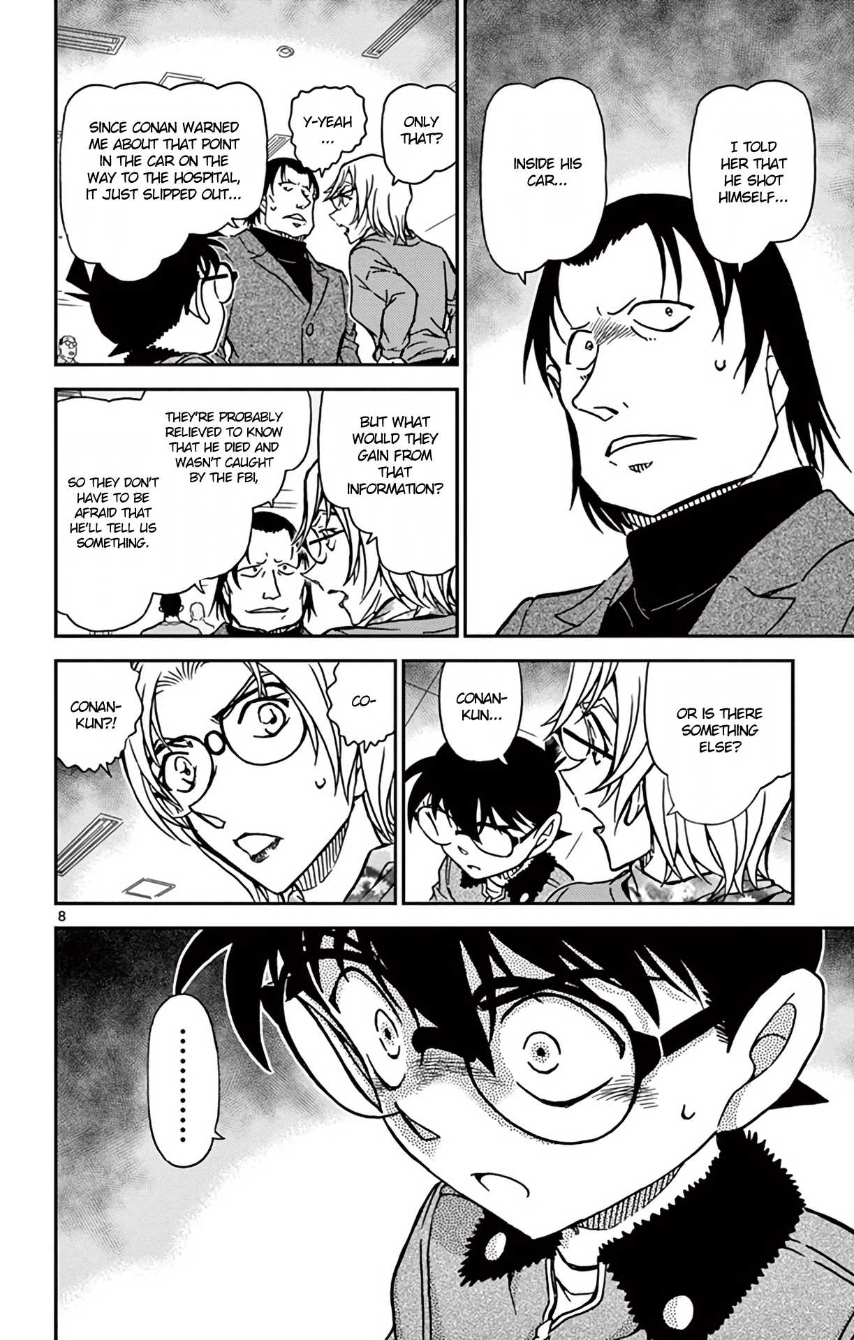 Detective Conan Chapter 894 page 9 - Chapter 894: Scarlet Suspicion