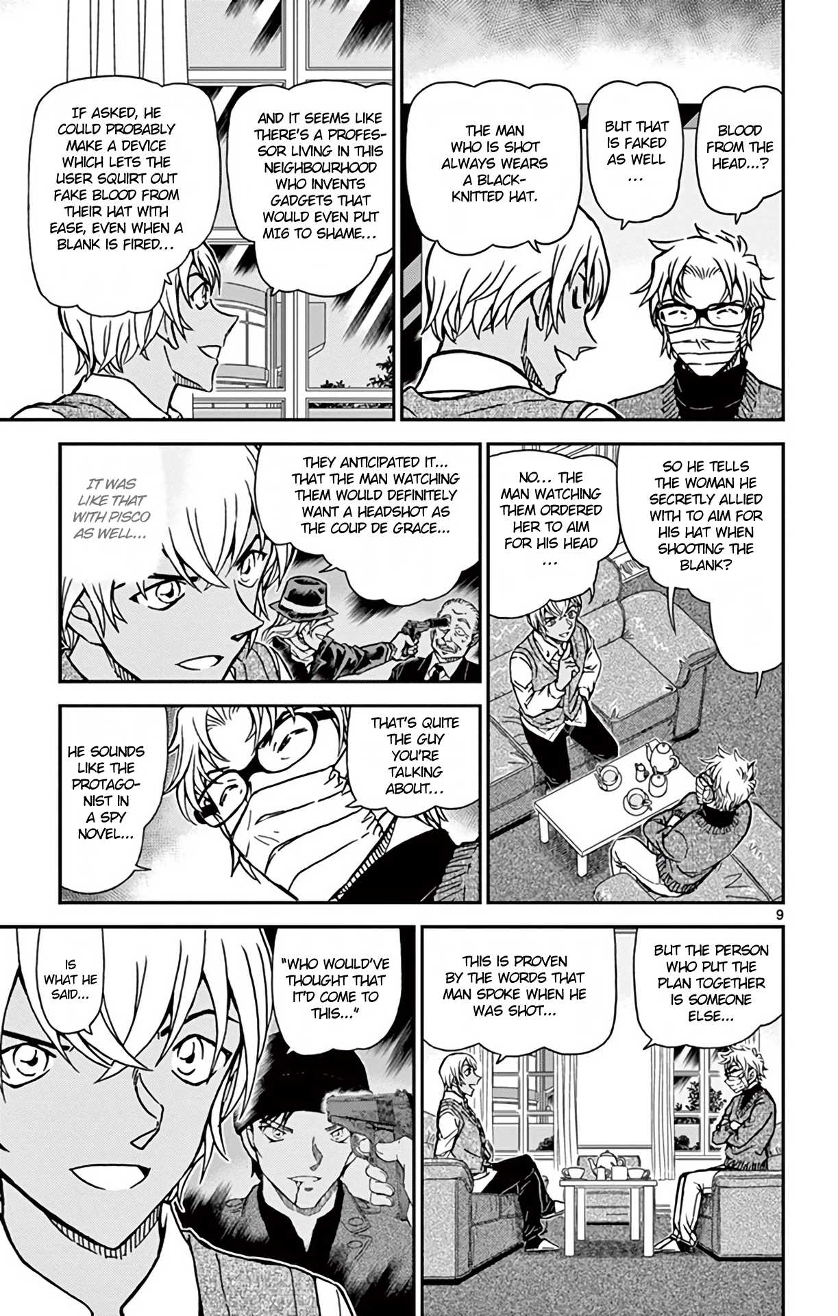 Detective Conan Chapter 895 page 10 - Chapter 895: Scarlet Interrogation