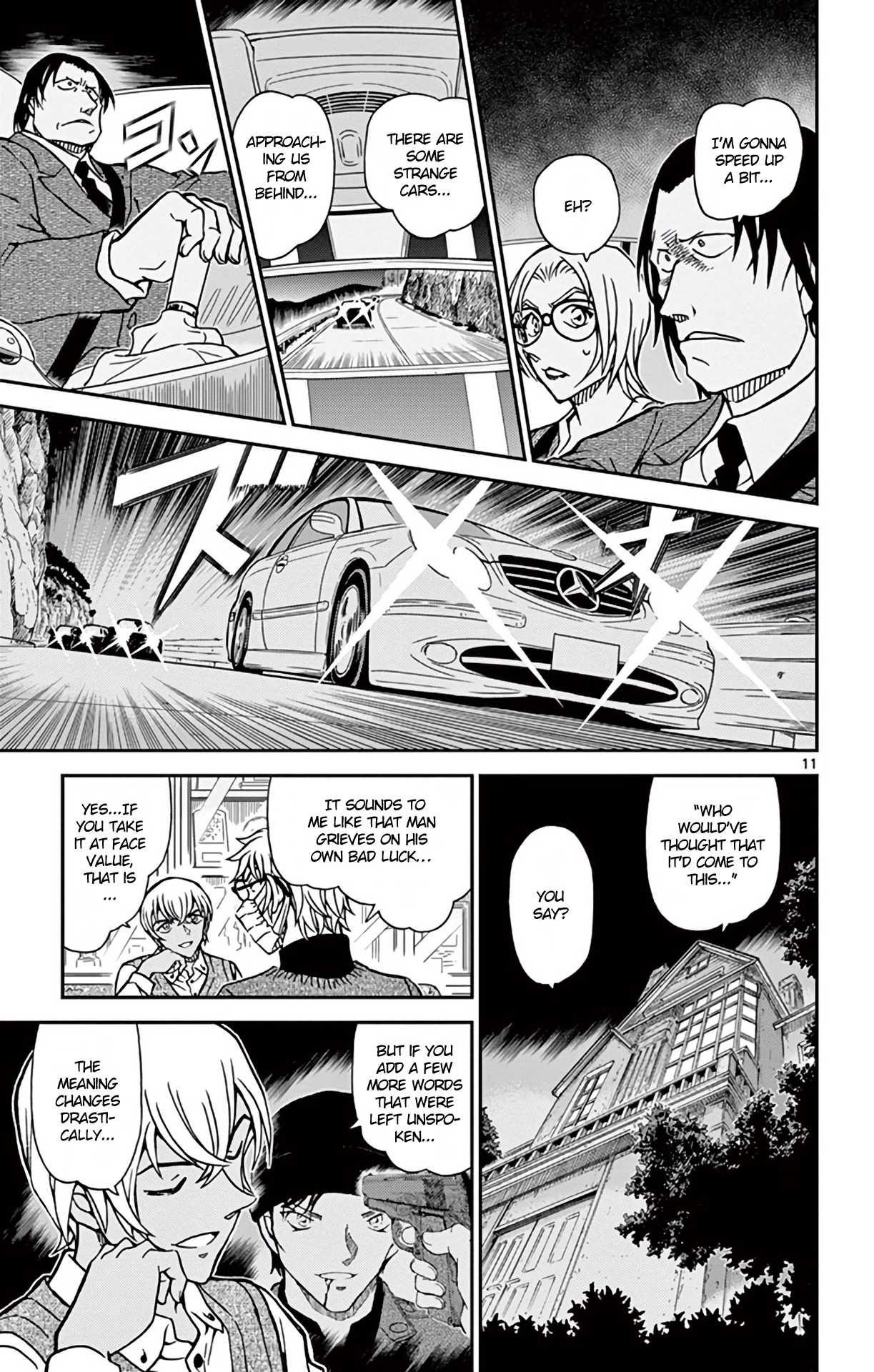 Detective Conan Chapter 895 page 12 - Chapter 895: Scarlet Interrogation