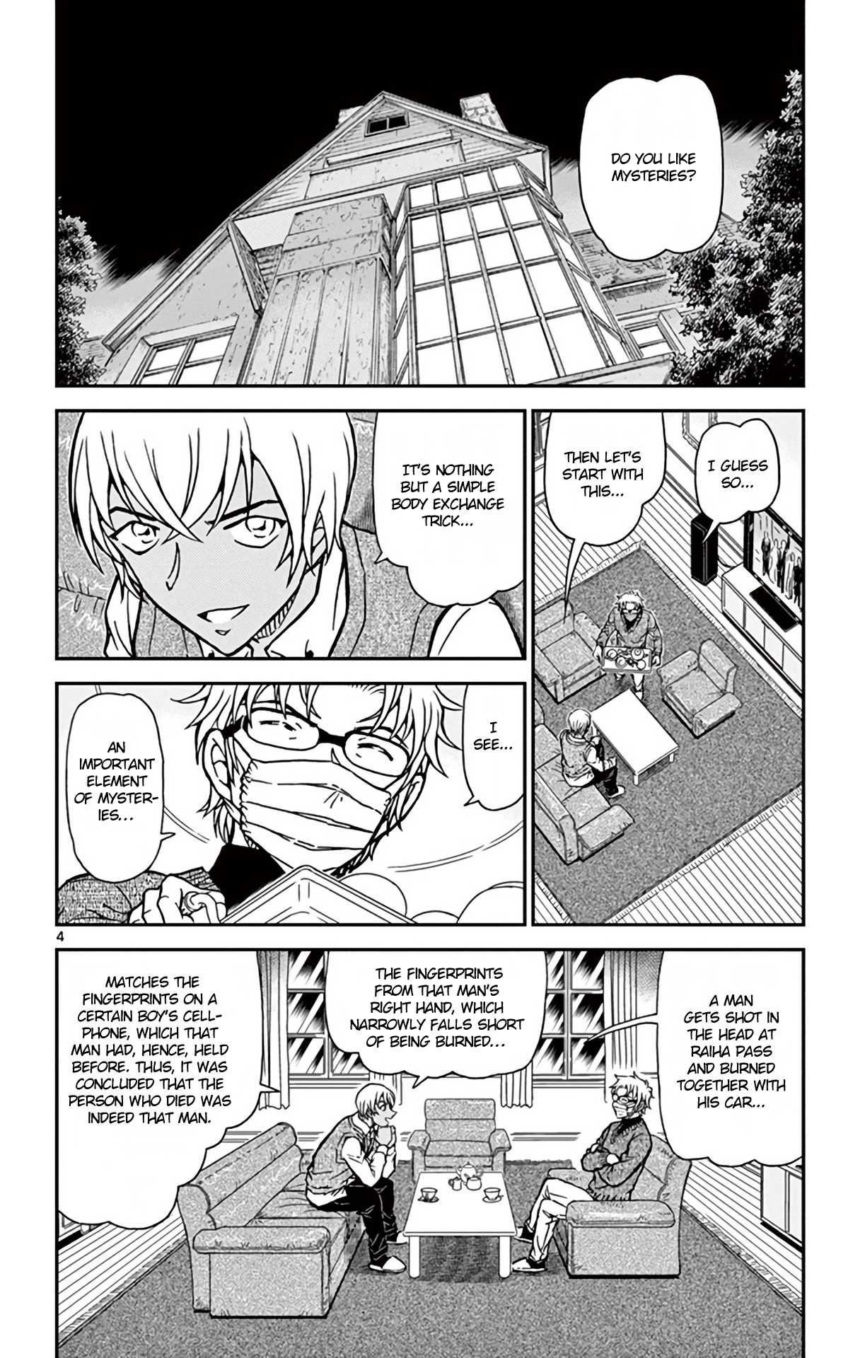 Detective Conan Chapter 895 page 5 - Chapter 895: Scarlet Interrogation