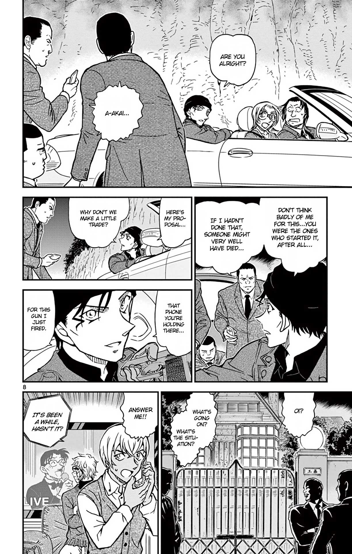 Detective Conan Chapter 897 page 9 - Chapter 897: Scarlet Truth