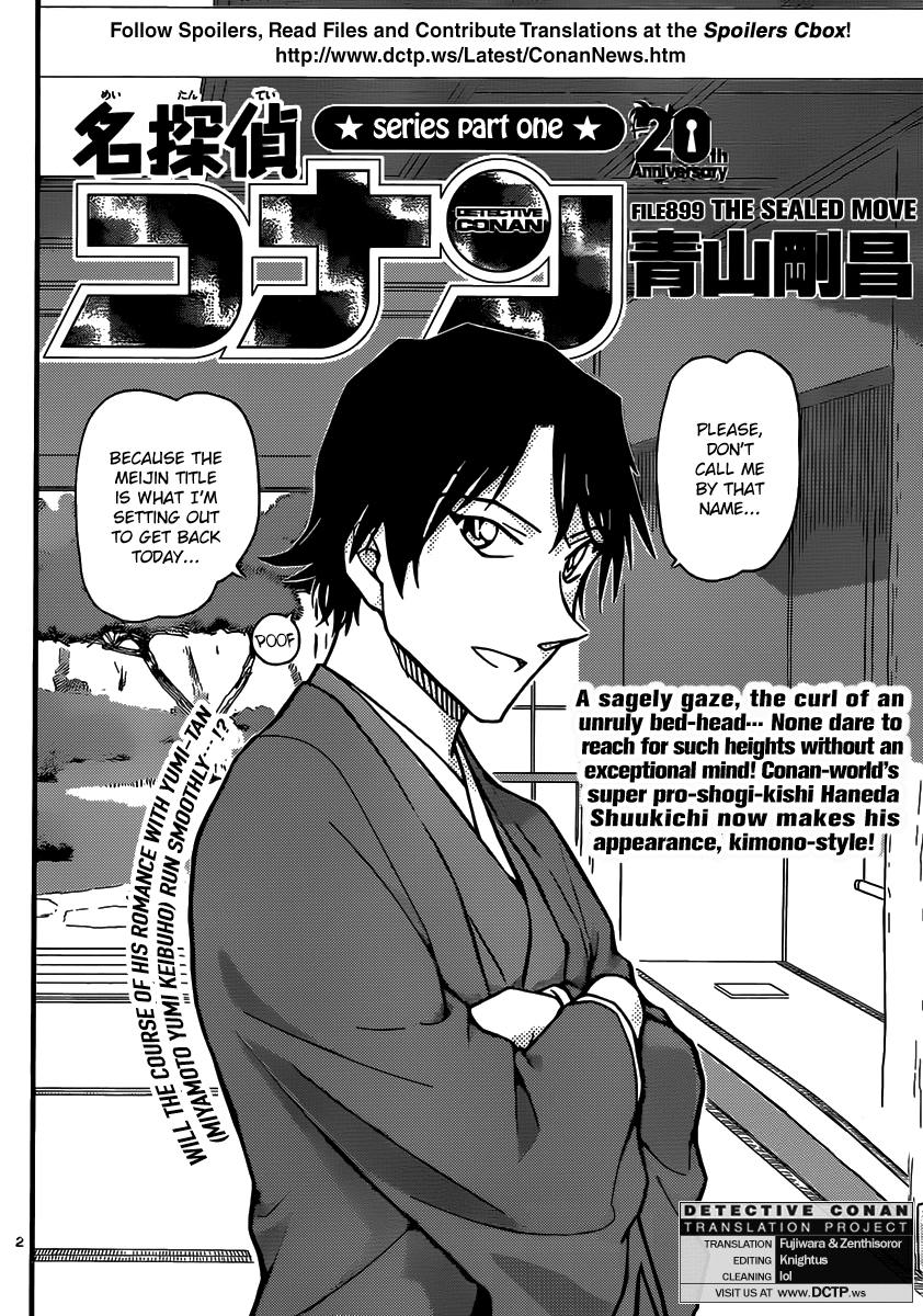 Detective Conan Chapter 899 page 2 - Chapter 899: The Sealed Move