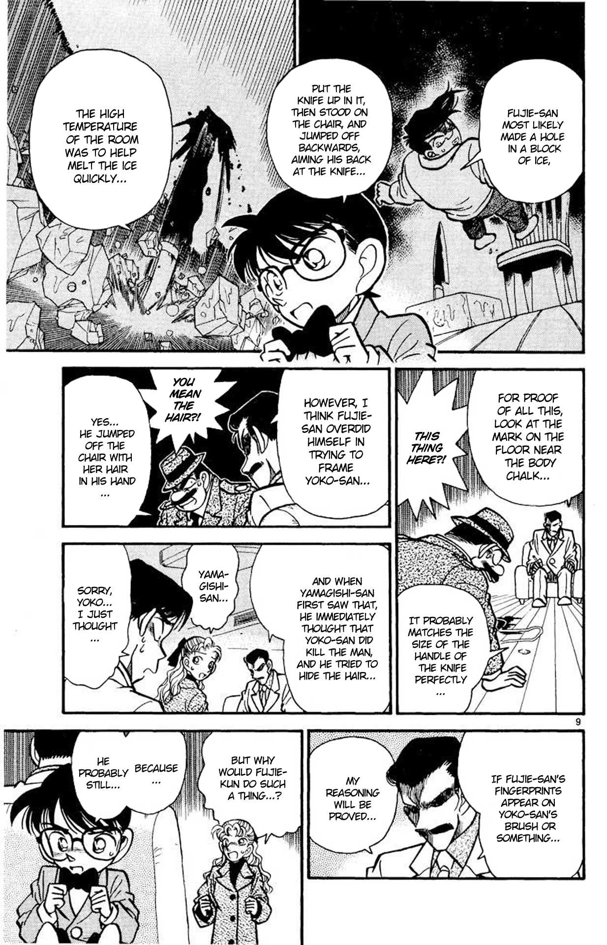 Detective Conan Chapter 9 page 10 - Chapter 9: Unhappy Misunderstanding