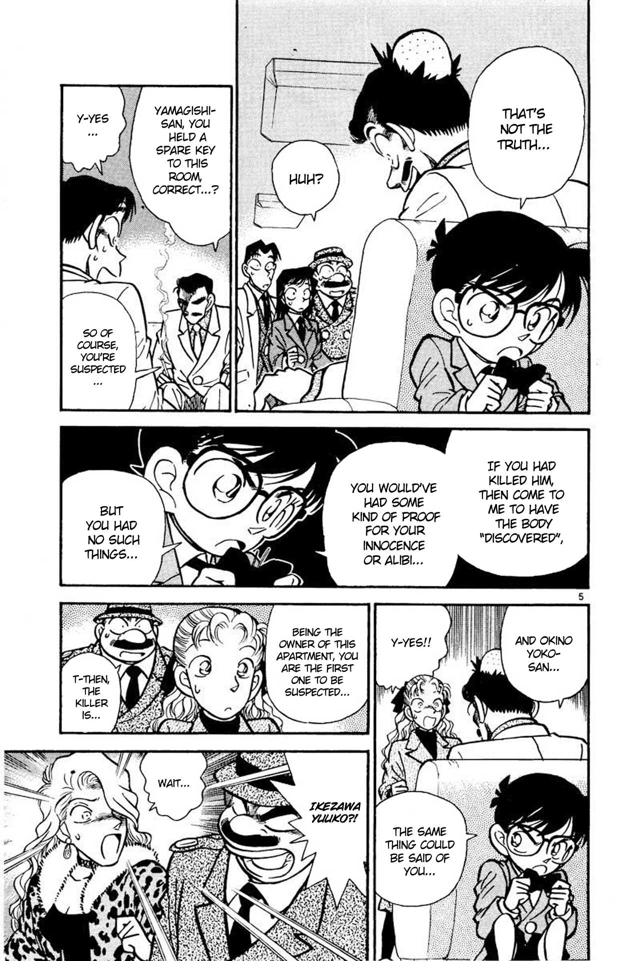 Detective Conan Chapter 9 page 6 - Chapter 9: Unhappy Misunderstanding
