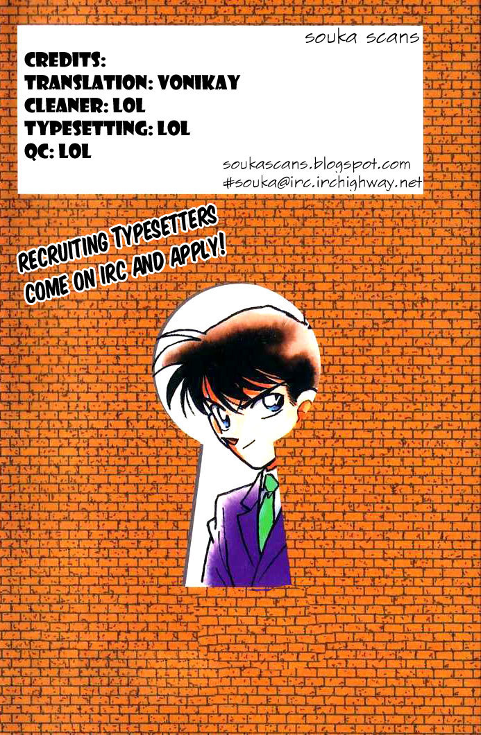 Detective Conan Chapter 902 page 1 - Chapter 902: Spectacular Move