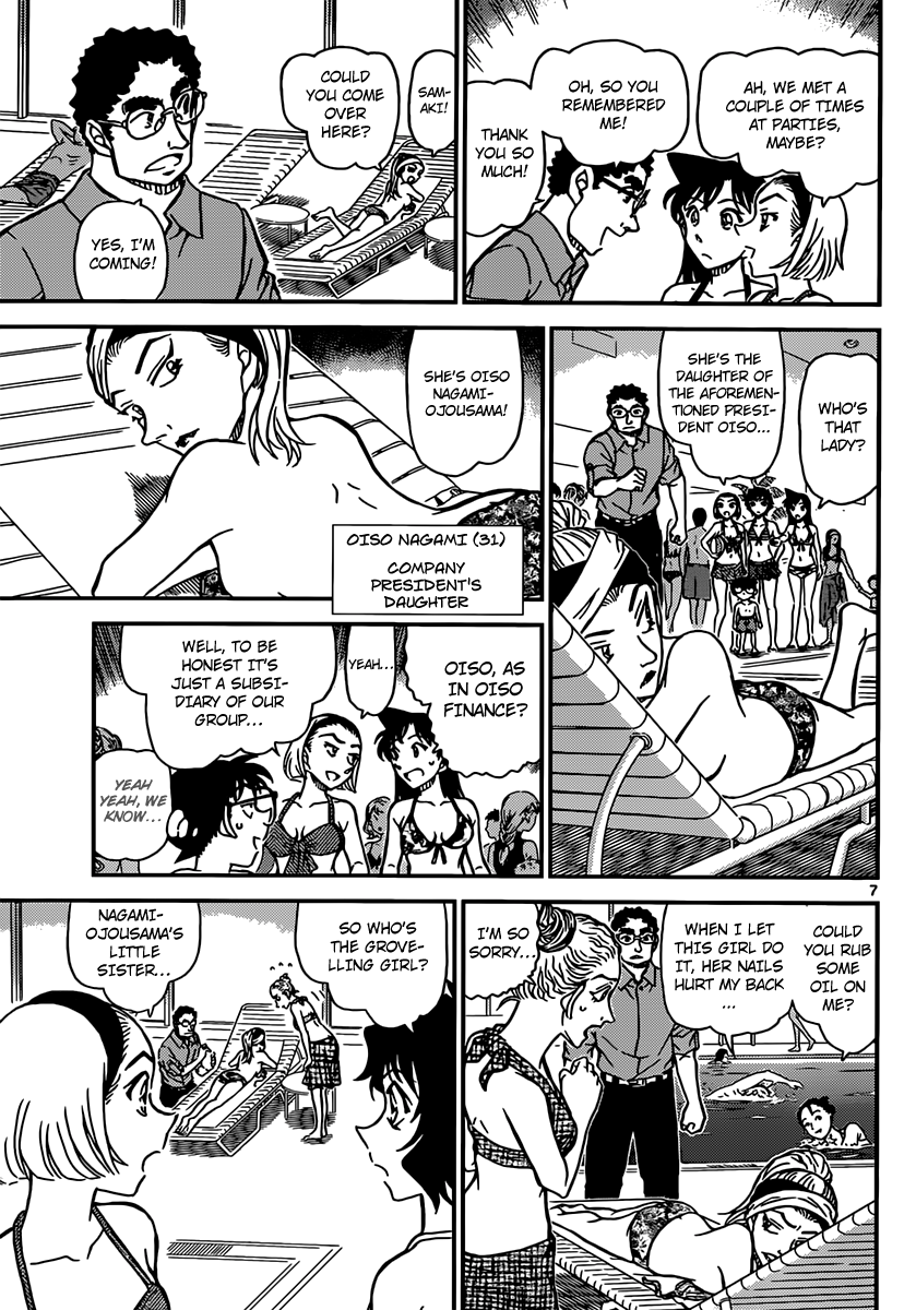 Detective Conan Chapter 903 page 8 - Chapter 903: The Corpse that Sinks in the Pool