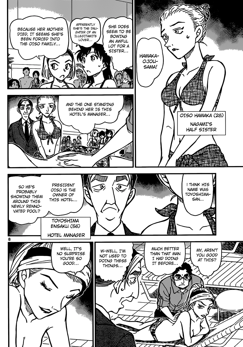Detective Conan Chapter 903 page 9 - Chapter 903: The Corpse that Sinks in the Pool
