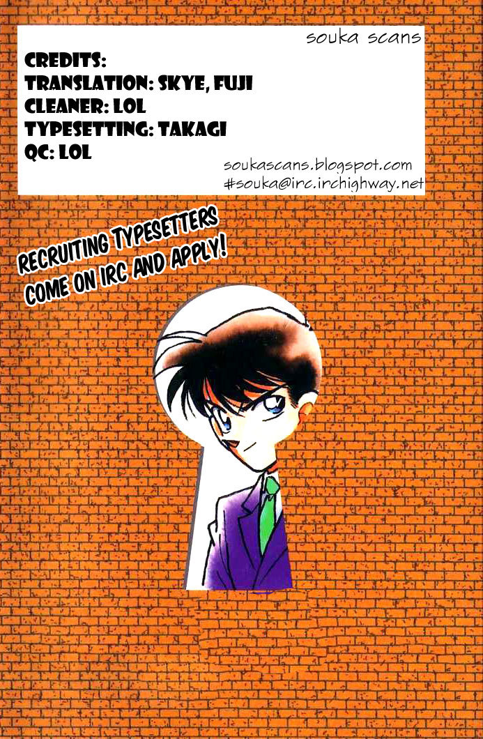 Detective Conan Chapter 905 page 1 - Chapter 905: The Truth Rises to the Surface