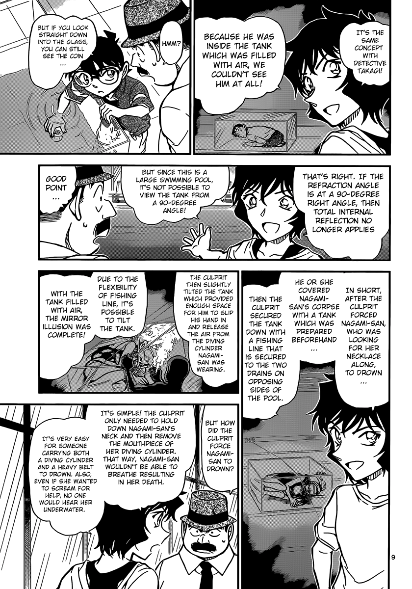 Detective Conan Chapter 905 page 10 - Chapter 905: The Truth Rises to the Surface