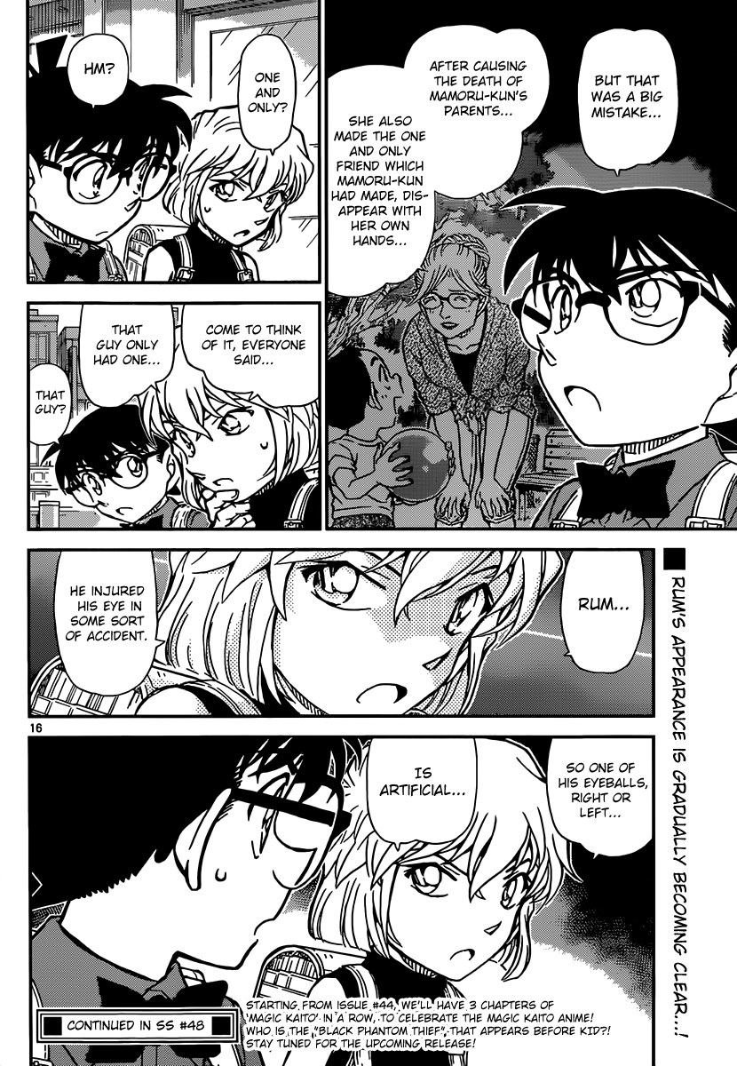 Detective Conan Chapter 908 page 17 - Chapter 908: Putting Her Life At Stake