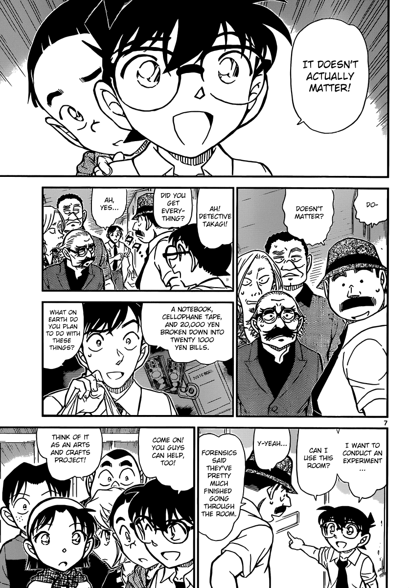 Detective Conan Chapter 908 page 8 - Chapter 908: Putting Her Life At Stake