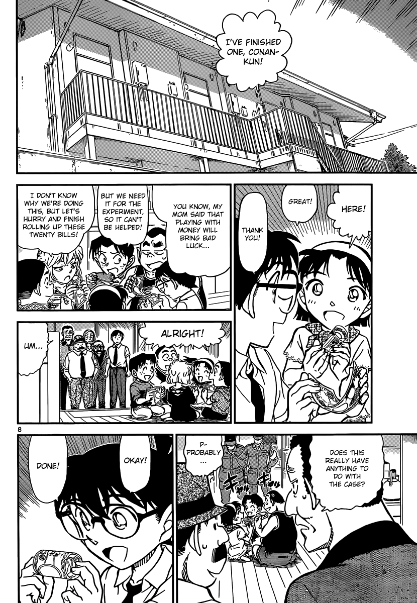 Detective Conan Chapter 908 page 9 - Chapter 908: Putting Her Life At Stake