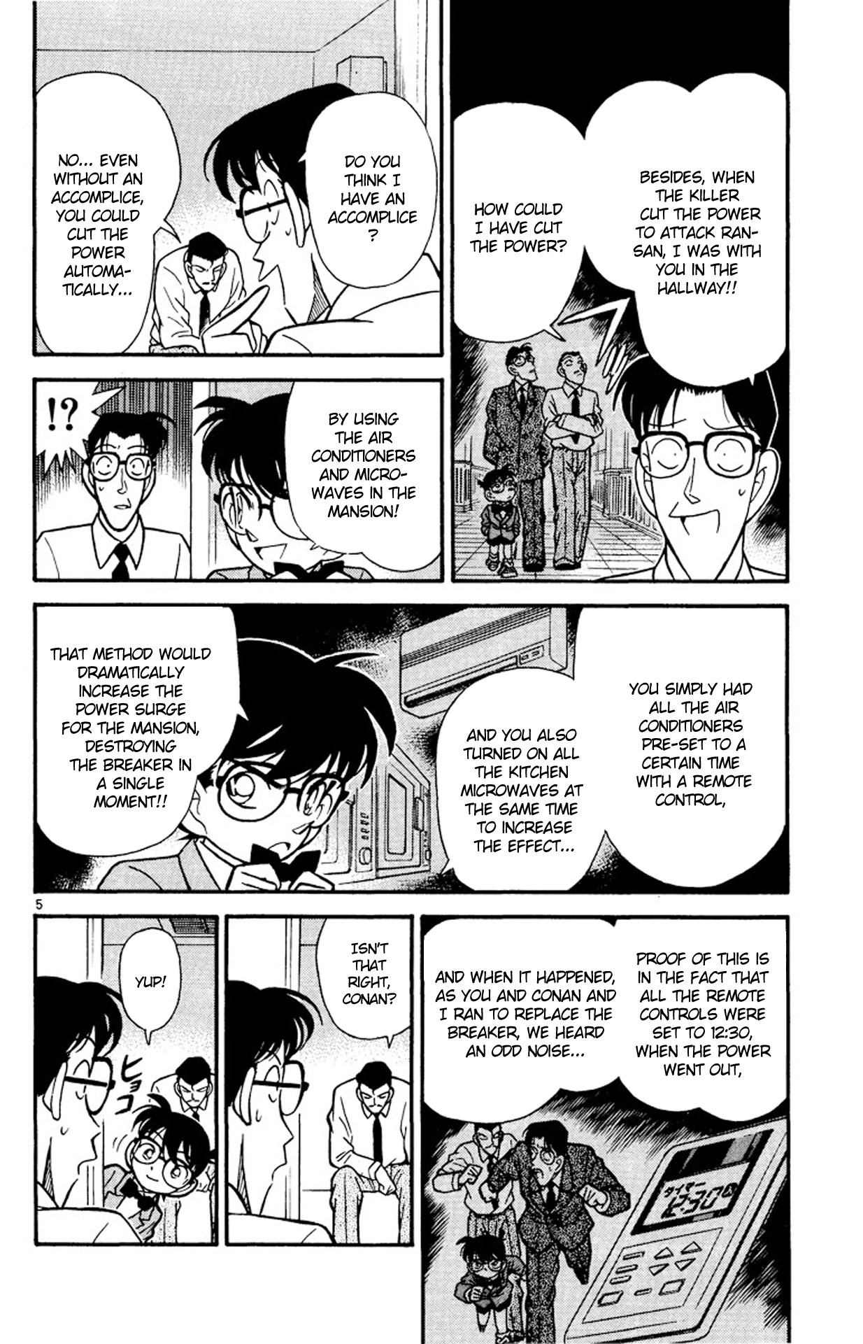 Detective Conan Chapter 91 page 7 - Chapter 91: The Water Time-Difference Trick