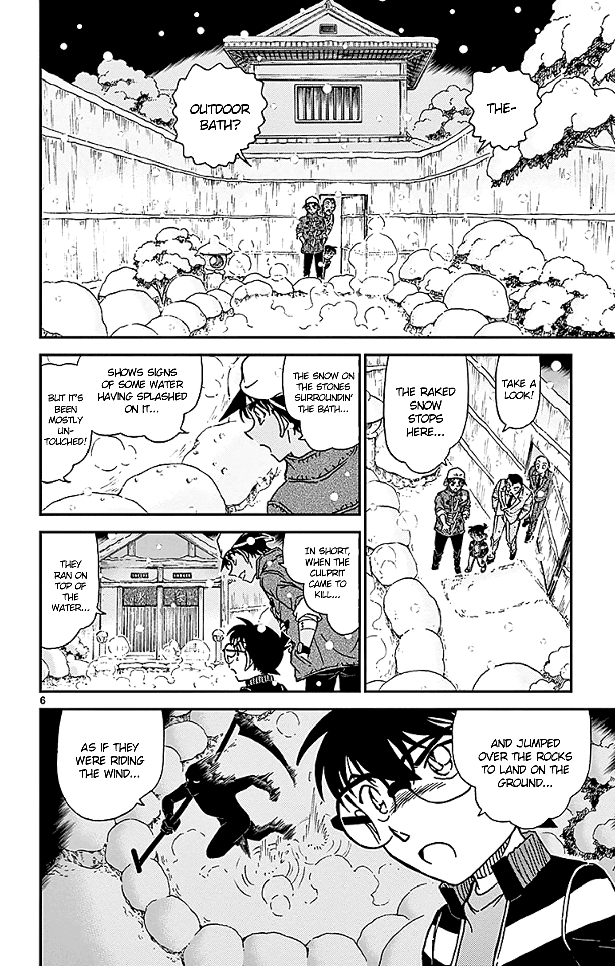 Detective Conan Chapter 911 page 7 - Chapter 911: The Kamaitachi's Approach Route