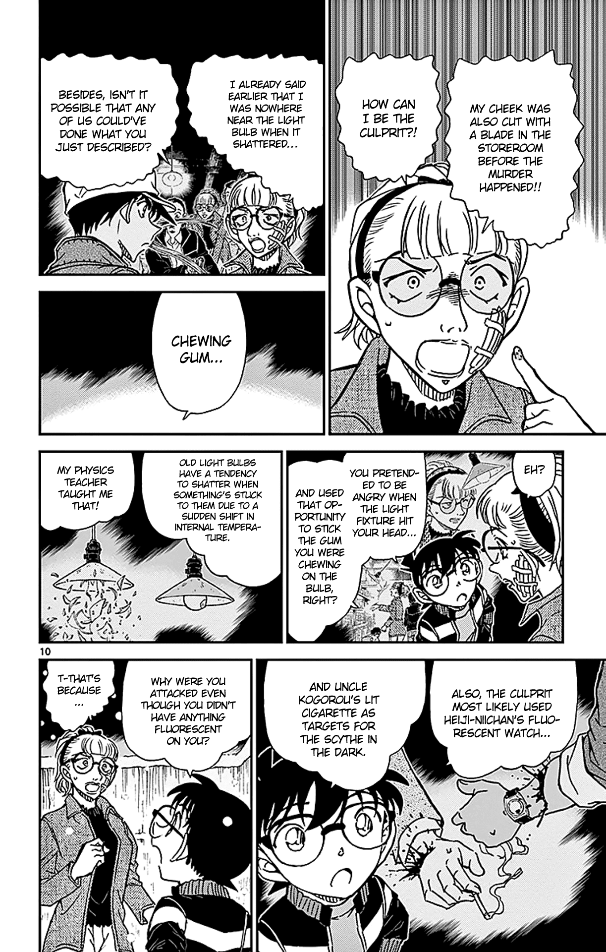 Detective Conan Chapter 912 page 11 - Chapter 912: The Kamaitachi's Finale