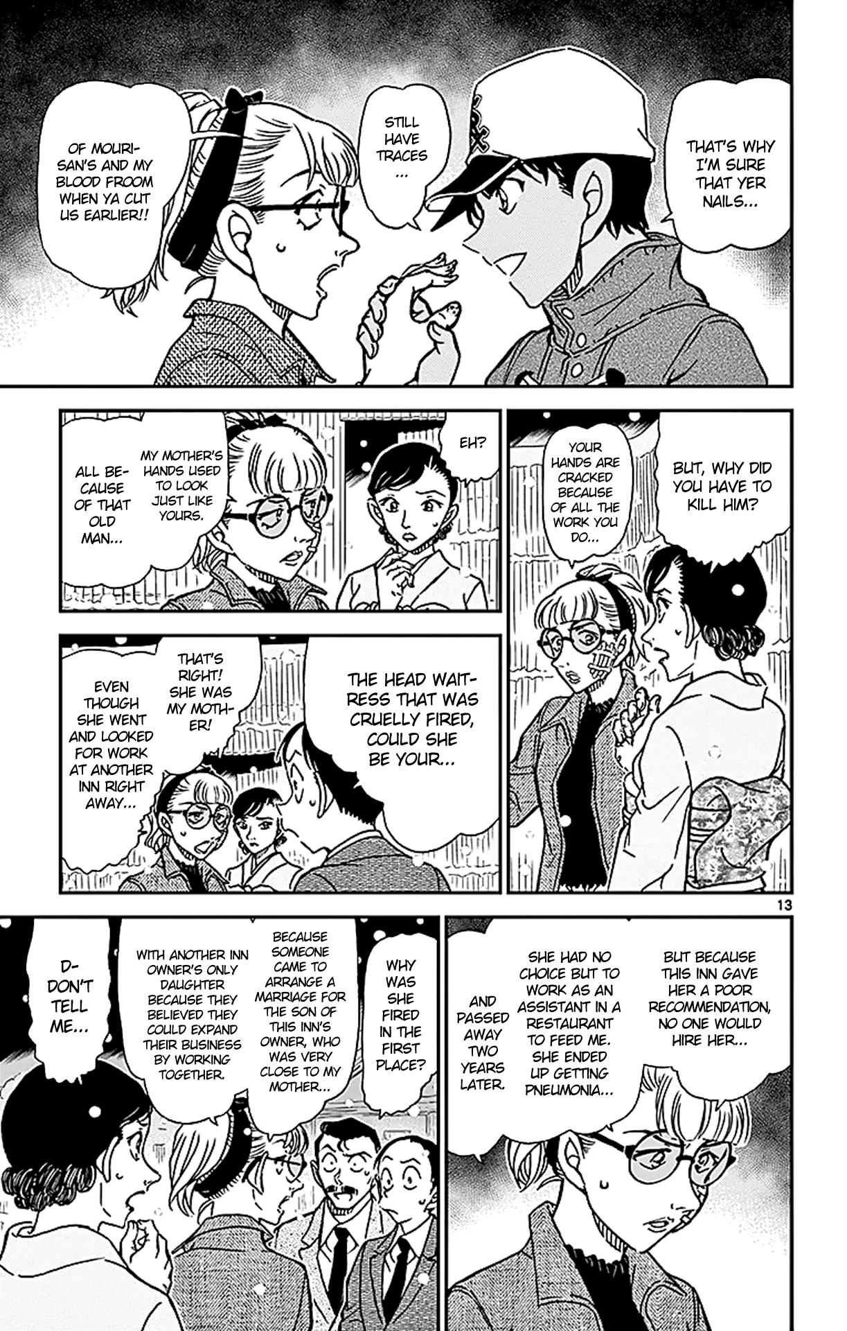 Detective Conan Chapter 912 page 14 - Chapter 912: The Kamaitachi's Finale