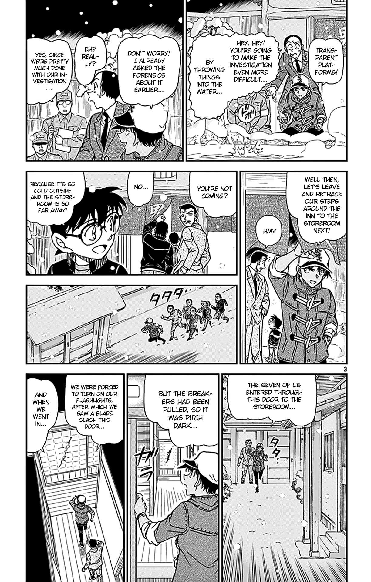 Detective Conan Chapter 912 page 4 - Chapter 912: The Kamaitachi's Finale