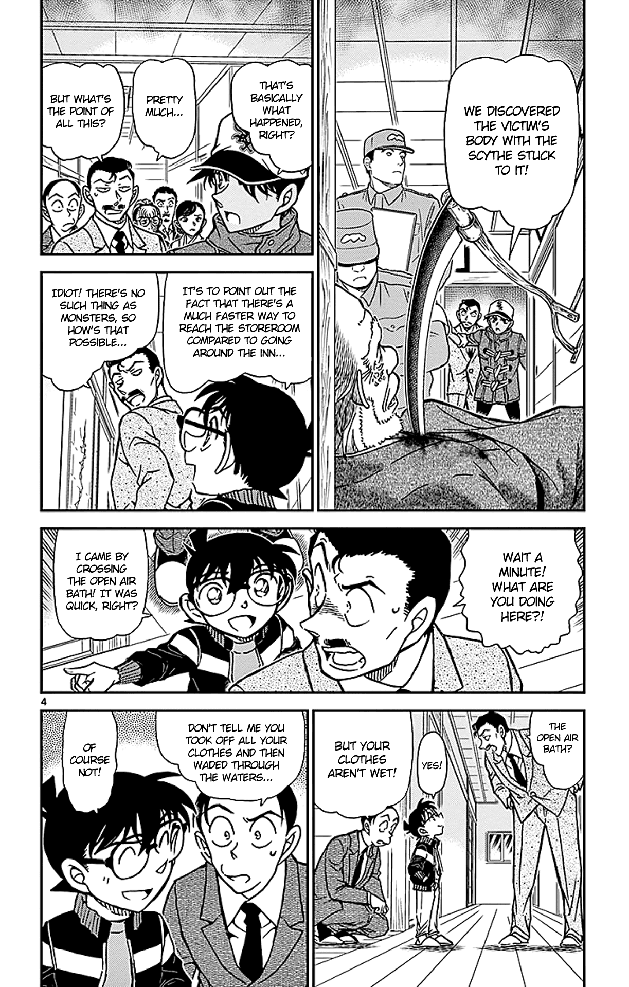 Detective Conan Chapter 912 page 5 - Chapter 912: The Kamaitachi's Finale