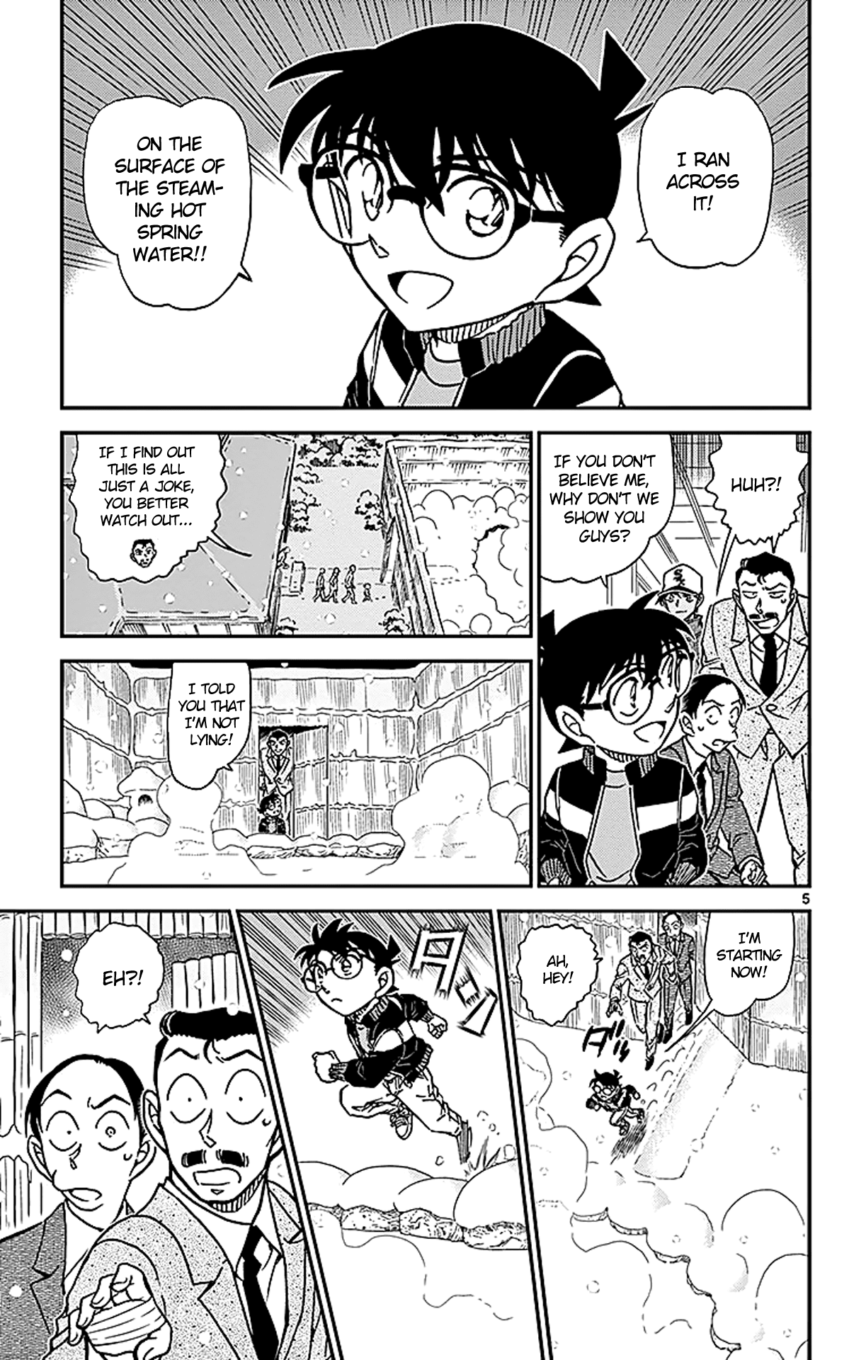 Detective Conan Chapter 912 page 6 - Chapter 912: The Kamaitachi's Finale
