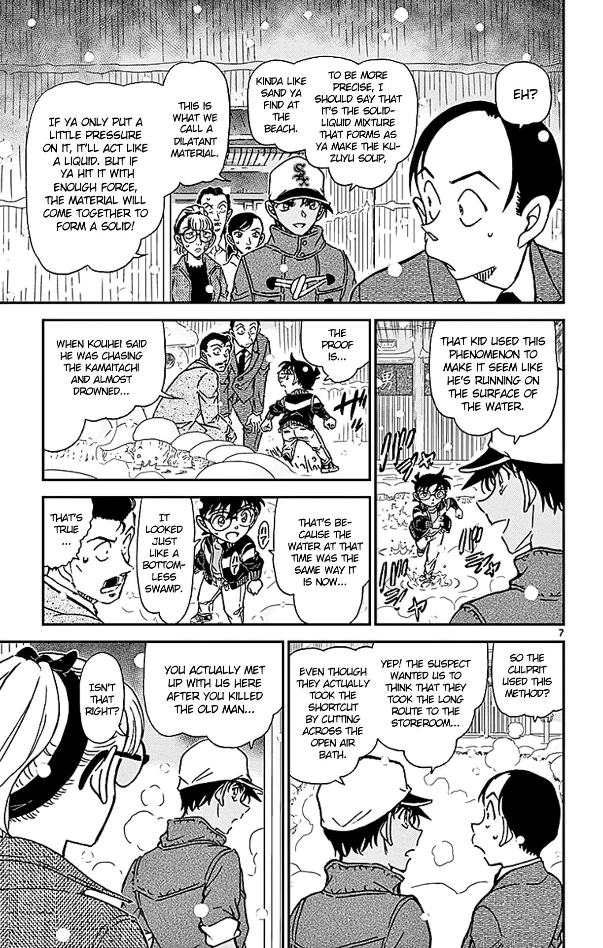 Detective Conan Chapter 912 page 8 - Chapter 912: The Kamaitachi's Finale