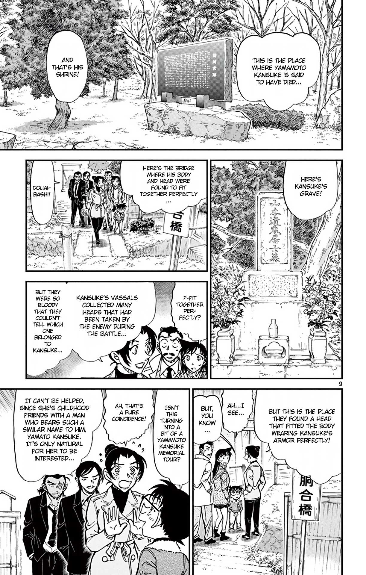 Detective Conan Chapter 913 page 10 - Chapter 913: Woodpecker