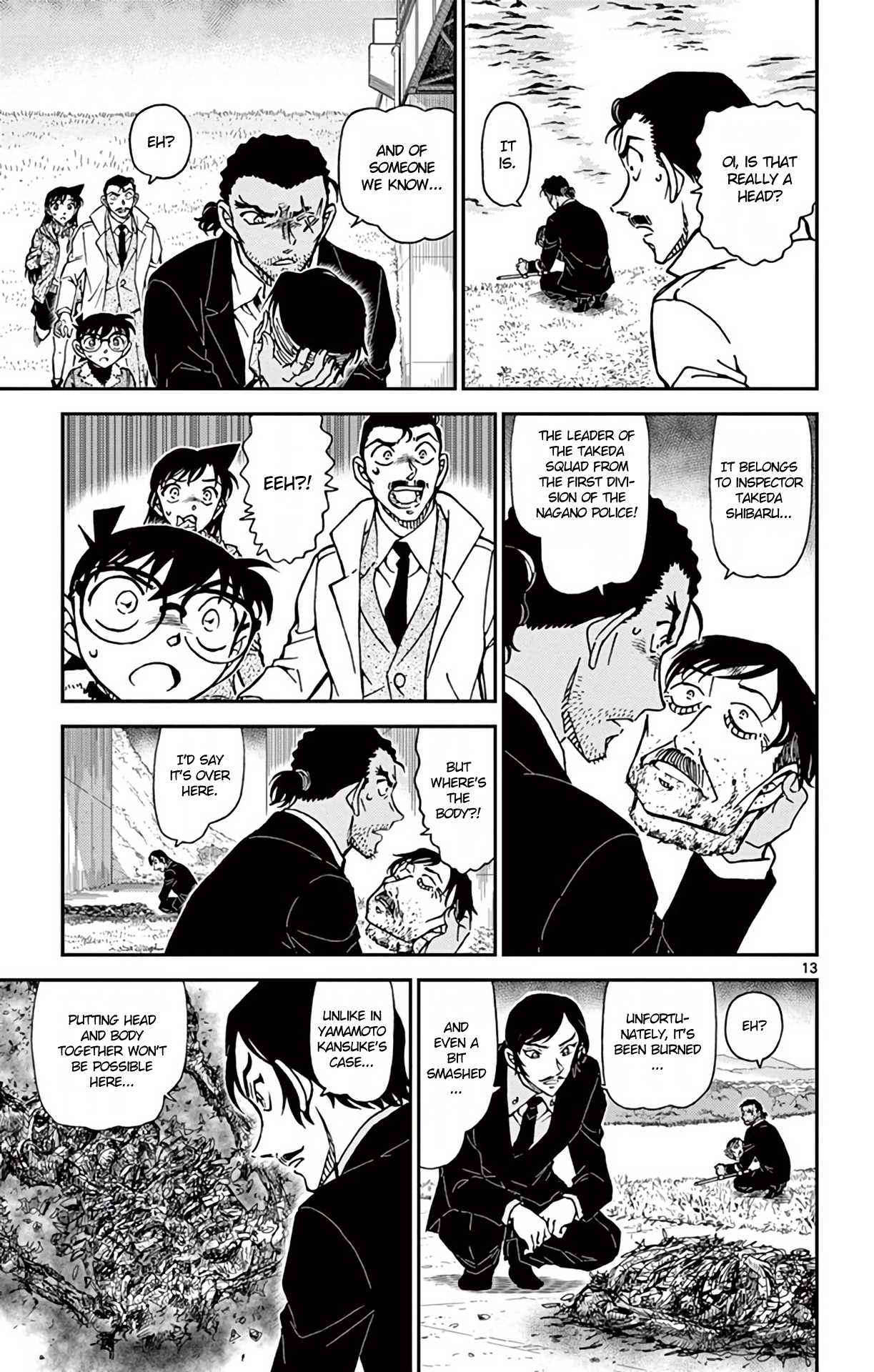 Detective Conan Chapter 913 page 14 - Chapter 913: Woodpecker