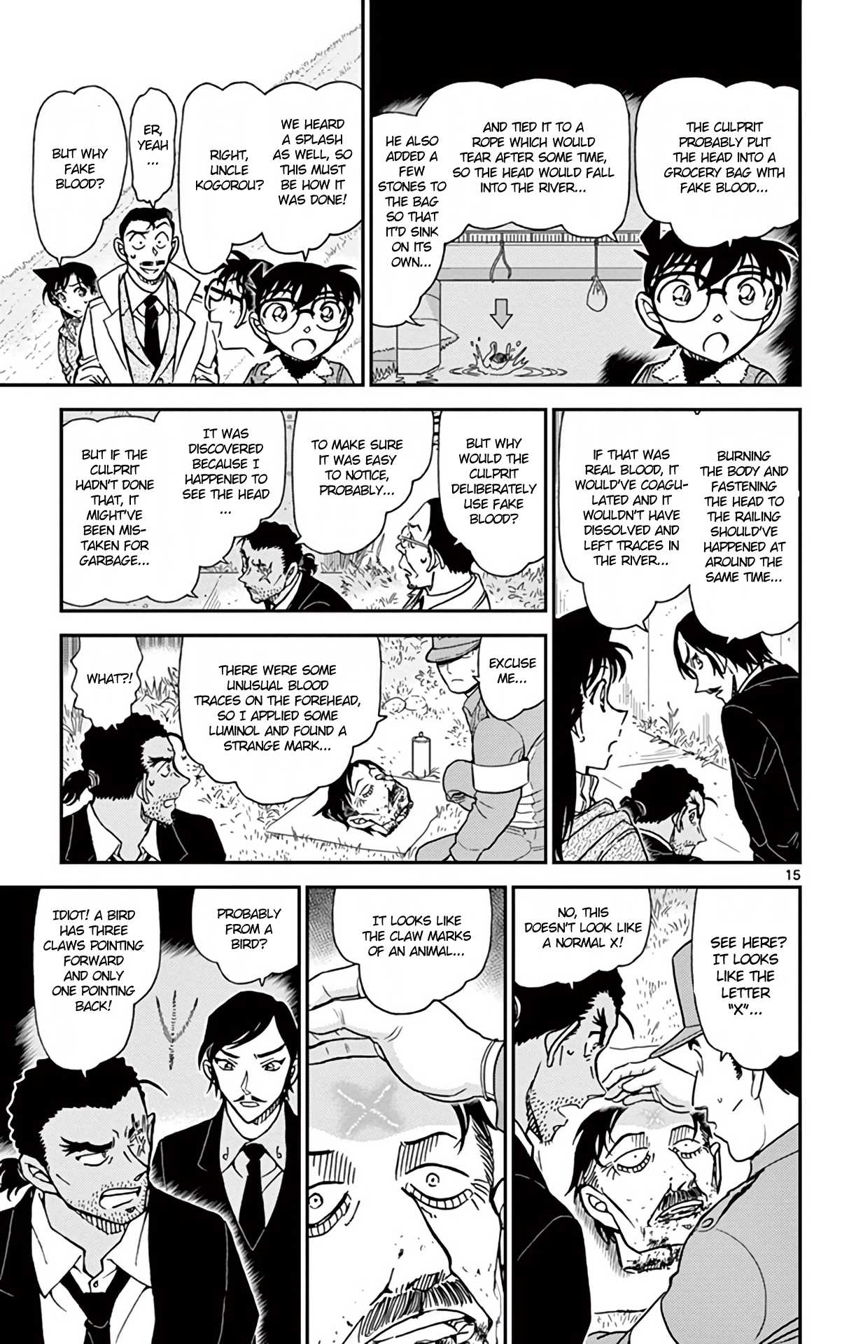 Detective Conan Chapter 913 page 16 - Chapter 913: Woodpecker