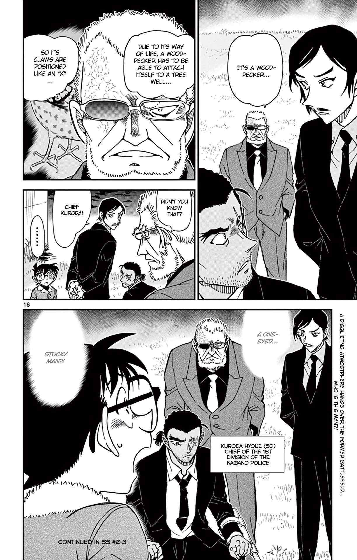 Detective Conan Chapter 913 page 17 - Chapter 913: Woodpecker