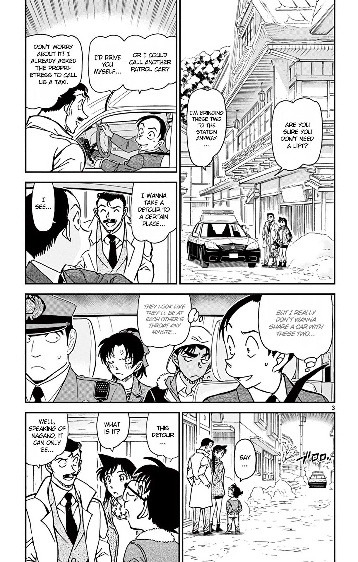 Detective Conan Chapter 913 page 4 - Chapter 913: Woodpecker