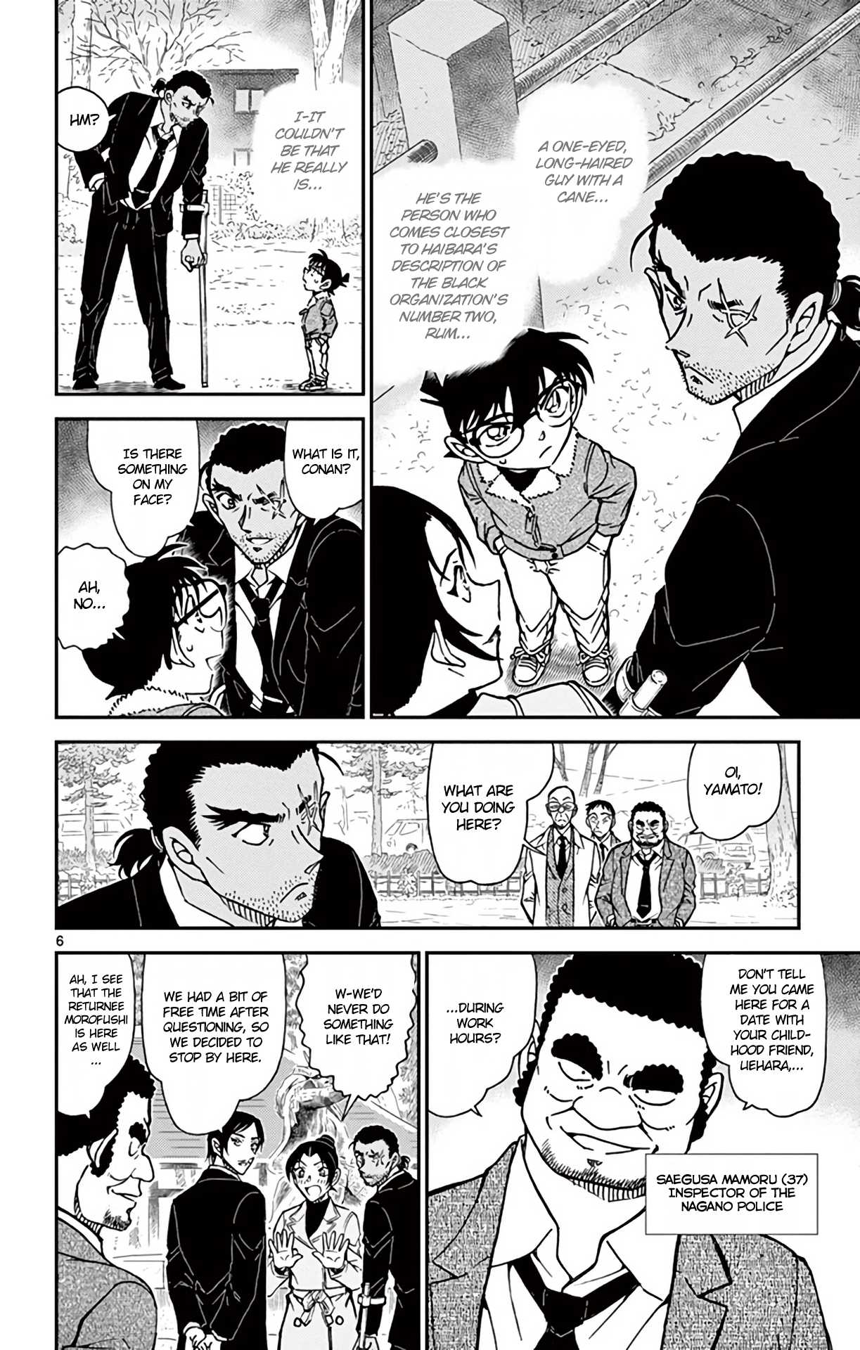 Detective Conan Chapter 913 page 7 - Chapter 913: Woodpecker
