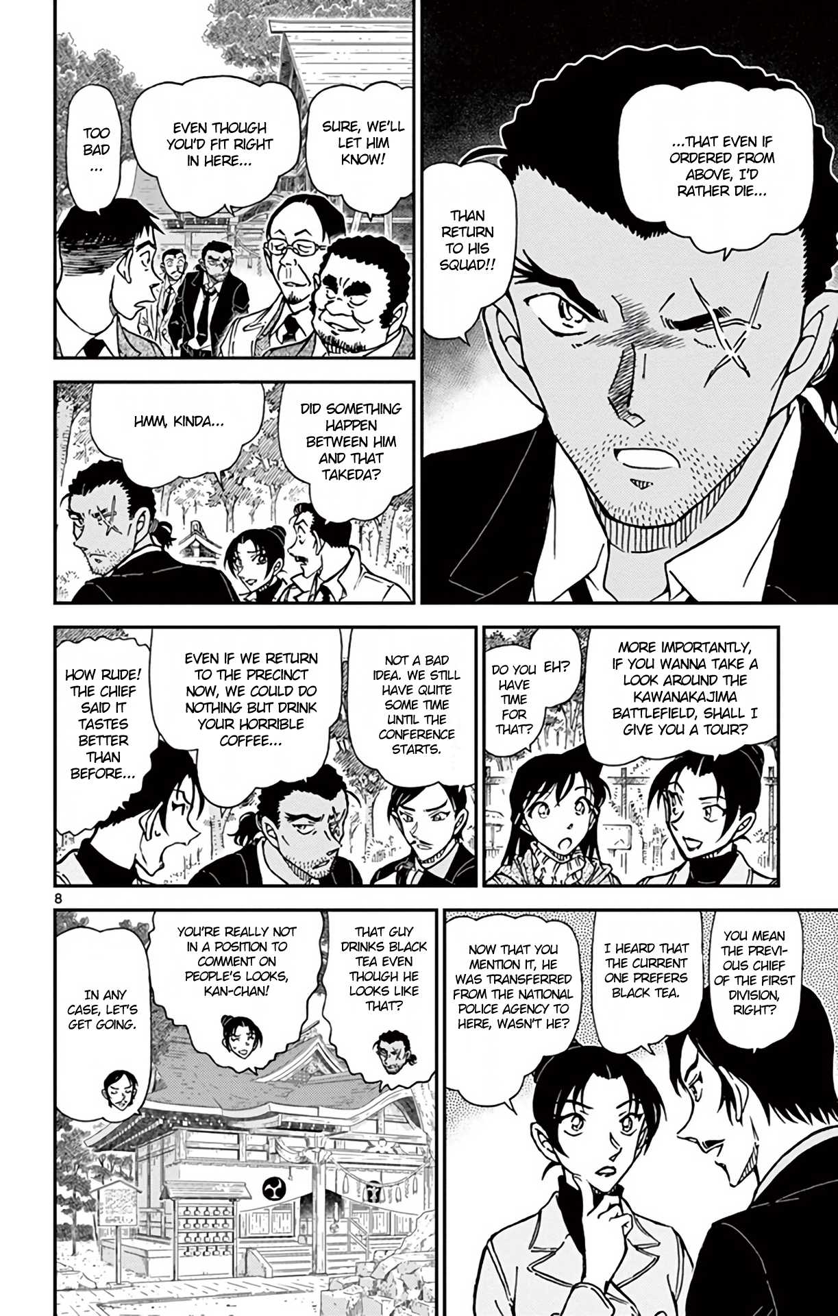 Detective Conan Chapter 913 page 9 - Chapter 913: Woodpecker