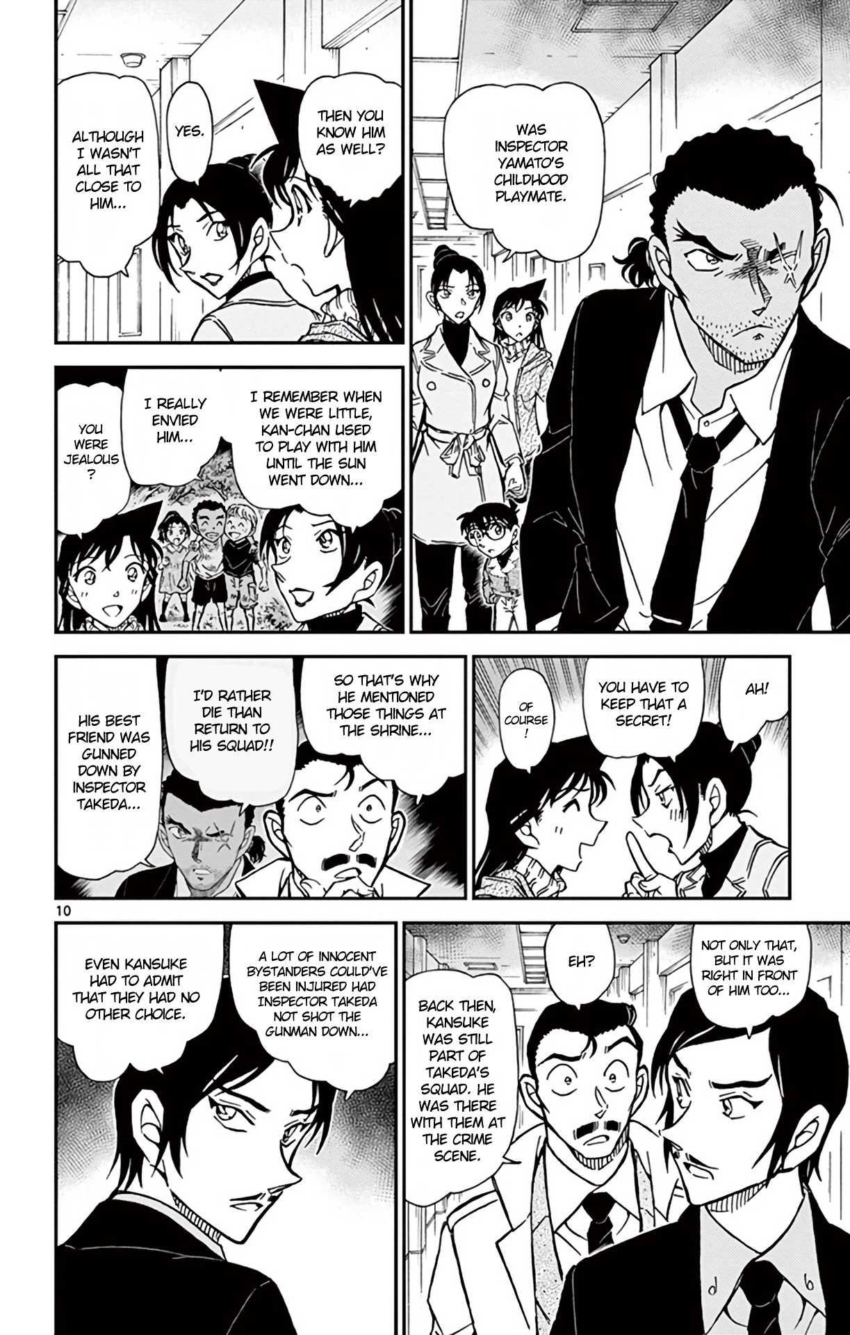 Detective Conan Chapter 914 page 11 - Chapter 914: Footprints & The Woodpecker Association