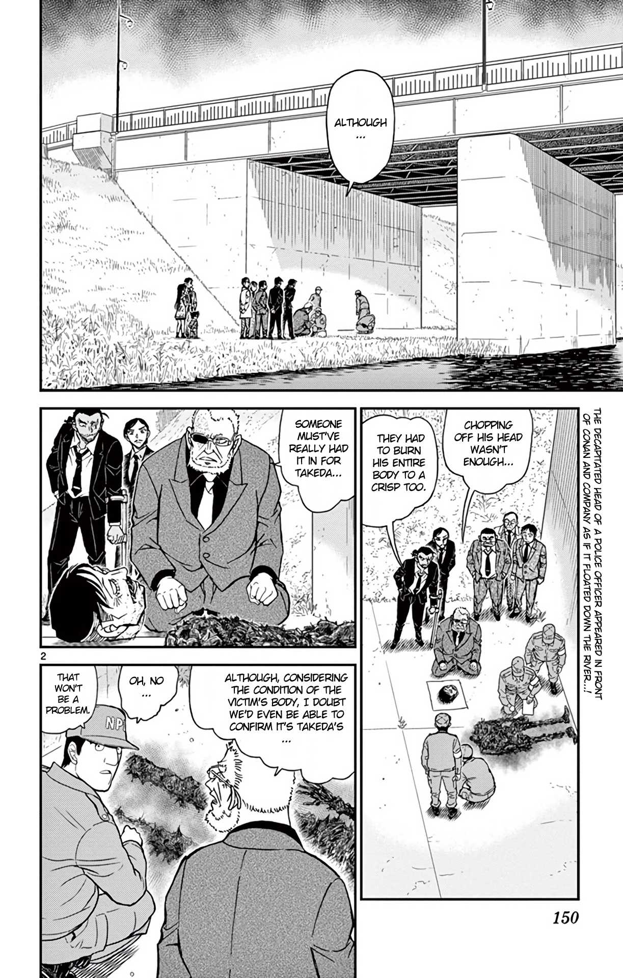 Detective Conan Chapter 914 page 3 - Chapter 914: Footprints & The Woodpecker Association