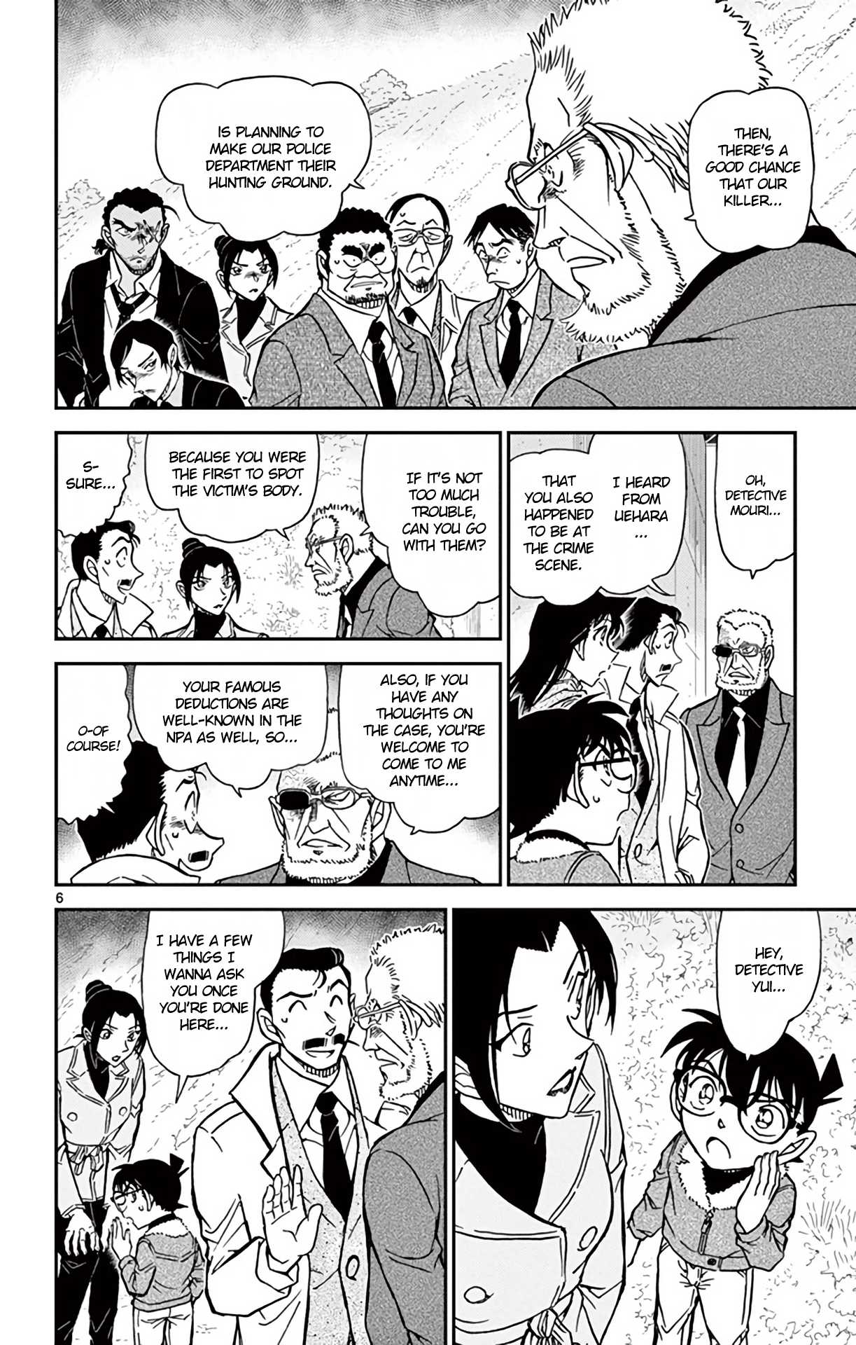 Detective Conan Chapter 914 page 7 - Chapter 914: Footprints & The Woodpecker Association
