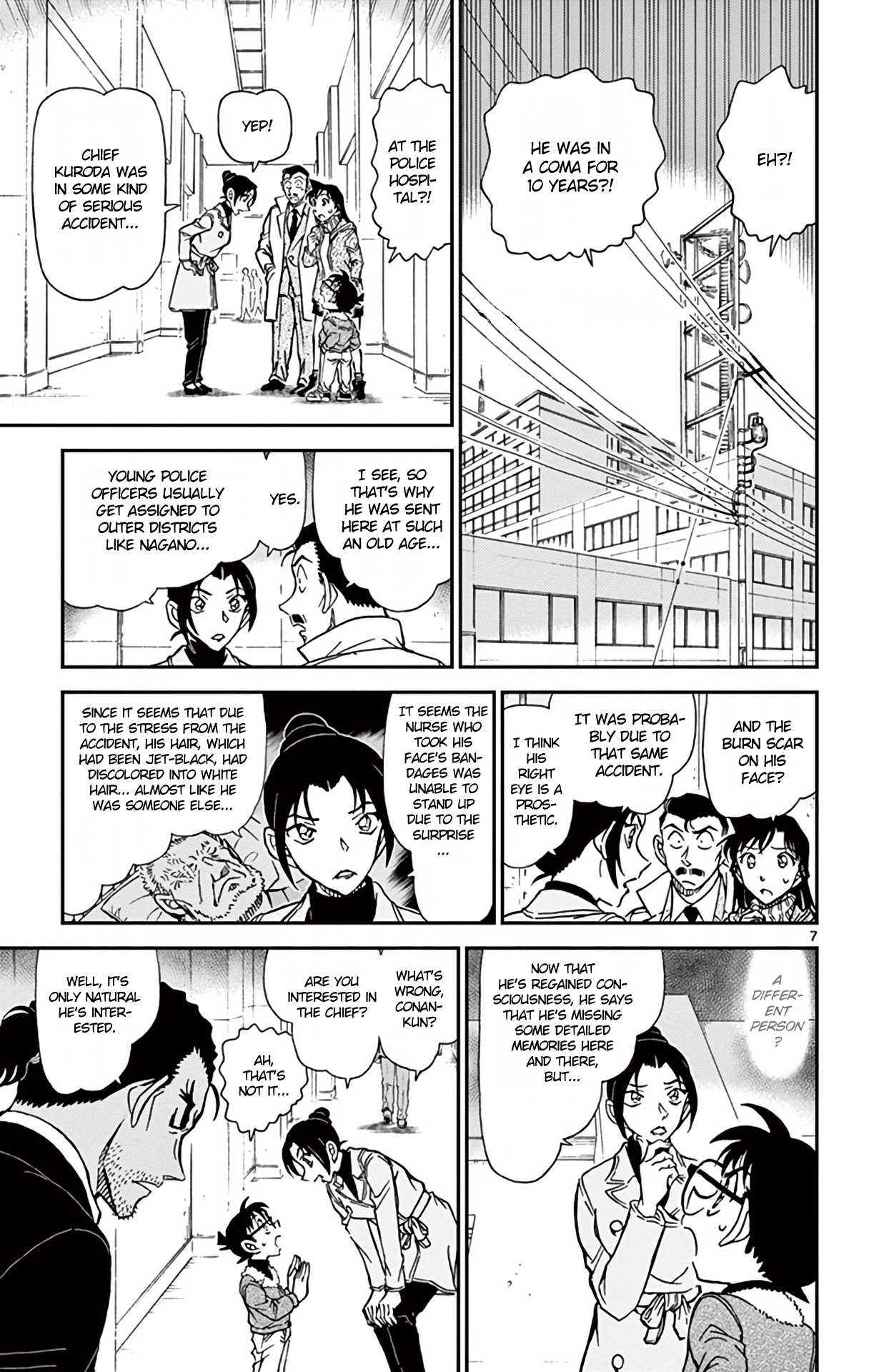 Detective Conan Chapter 914 page 8 - Chapter 914: Footprints & The Woodpecker Association