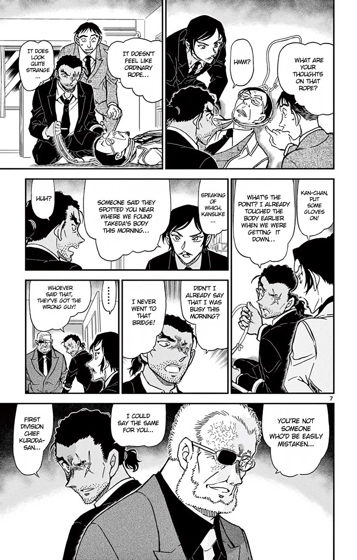 Detective Conan Chapter 915 page 8 - Chapter 915: Heading to Mt. Saijo...!