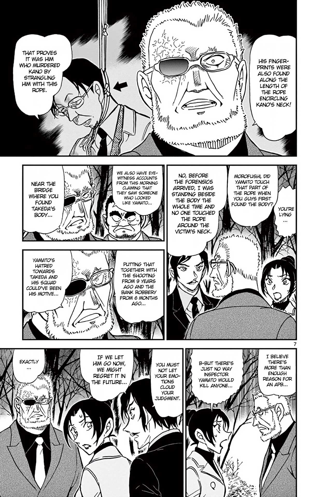 Detective Conan Chapter 916 page 8 - Chapter 916: The Past Flows Like Running Water