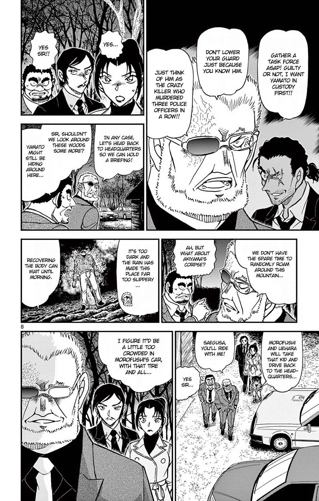 Detective Conan Chapter 916 page 9 - Chapter 916: The Past Flows Like Running Water