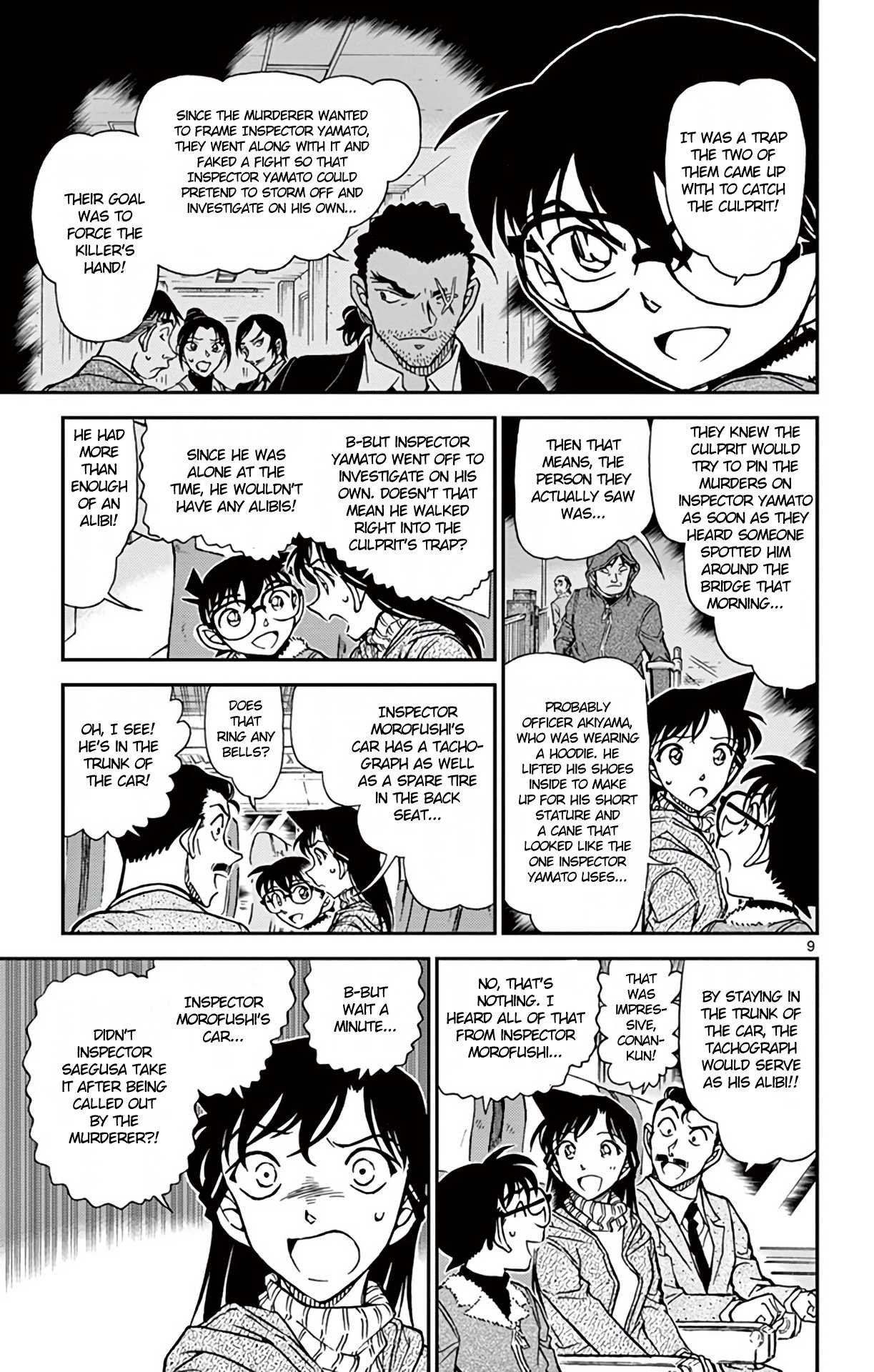 Detective Conan Chapter 917 page 10 - Chapter 917: Sound of the Horse Whips, Softly, Softly, Crossing the River at Night
