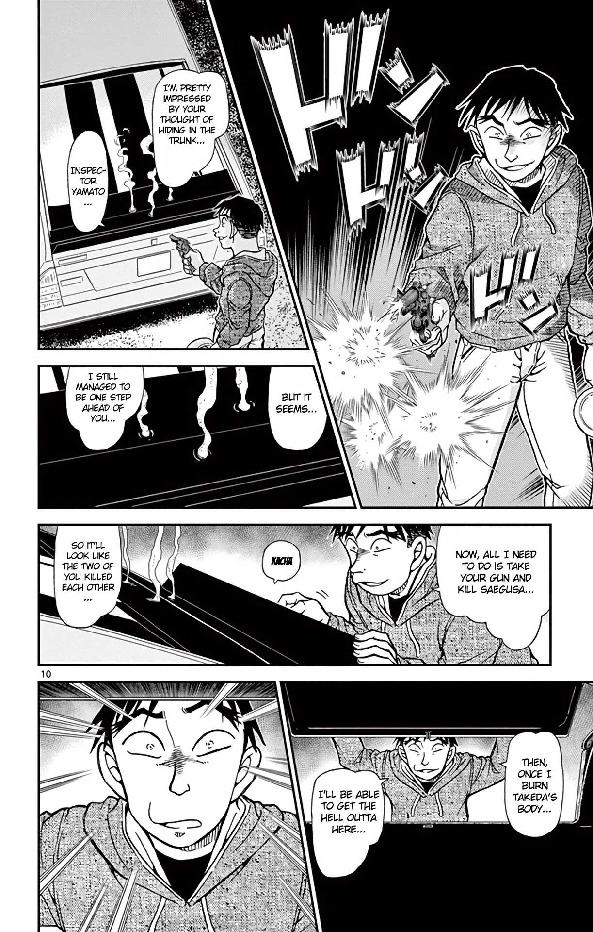 Detective Conan Chapter 917 page 11 - Chapter 917: Sound of the Horse Whips, Softly, Softly, Crossing the River at Night