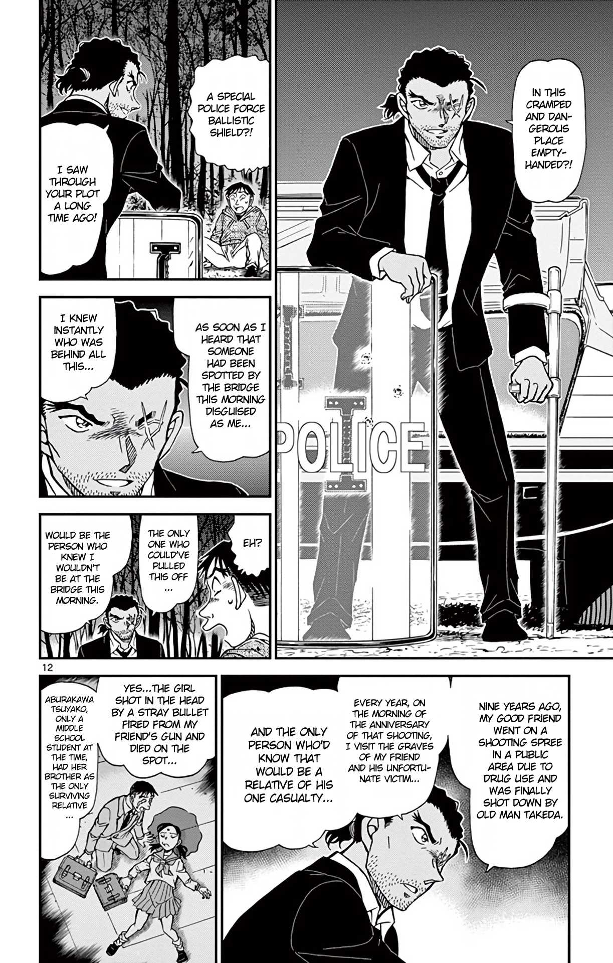 Detective Conan Chapter 917 page 13 - Chapter 917: Sound of the Horse Whips, Softly, Softly, Crossing the River at Night