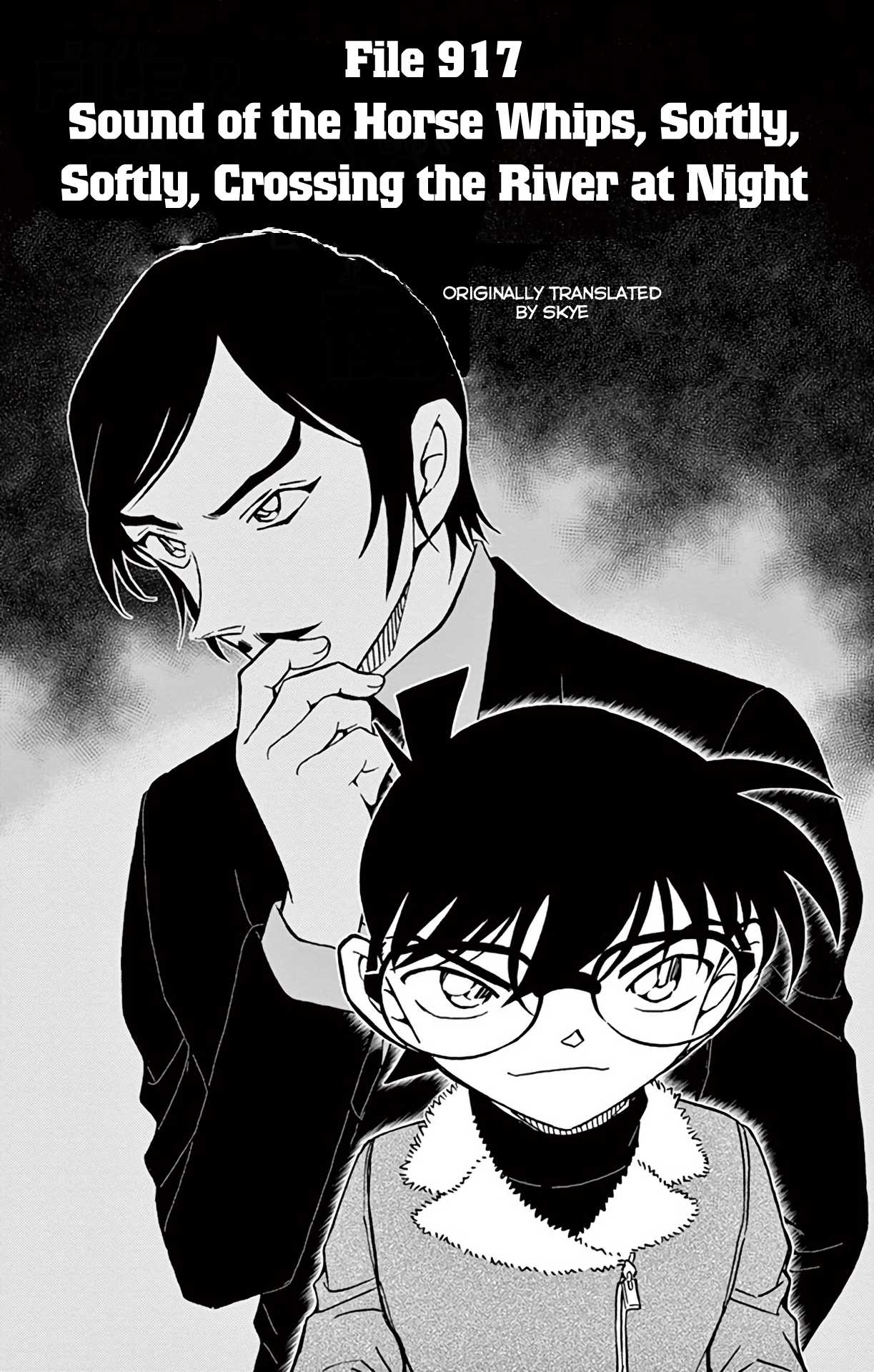 Detective Conan Chapter 917 page 2 - Chapter 917: Sound of the Horse Whips, Softly, Softly, Crossing the River at Night