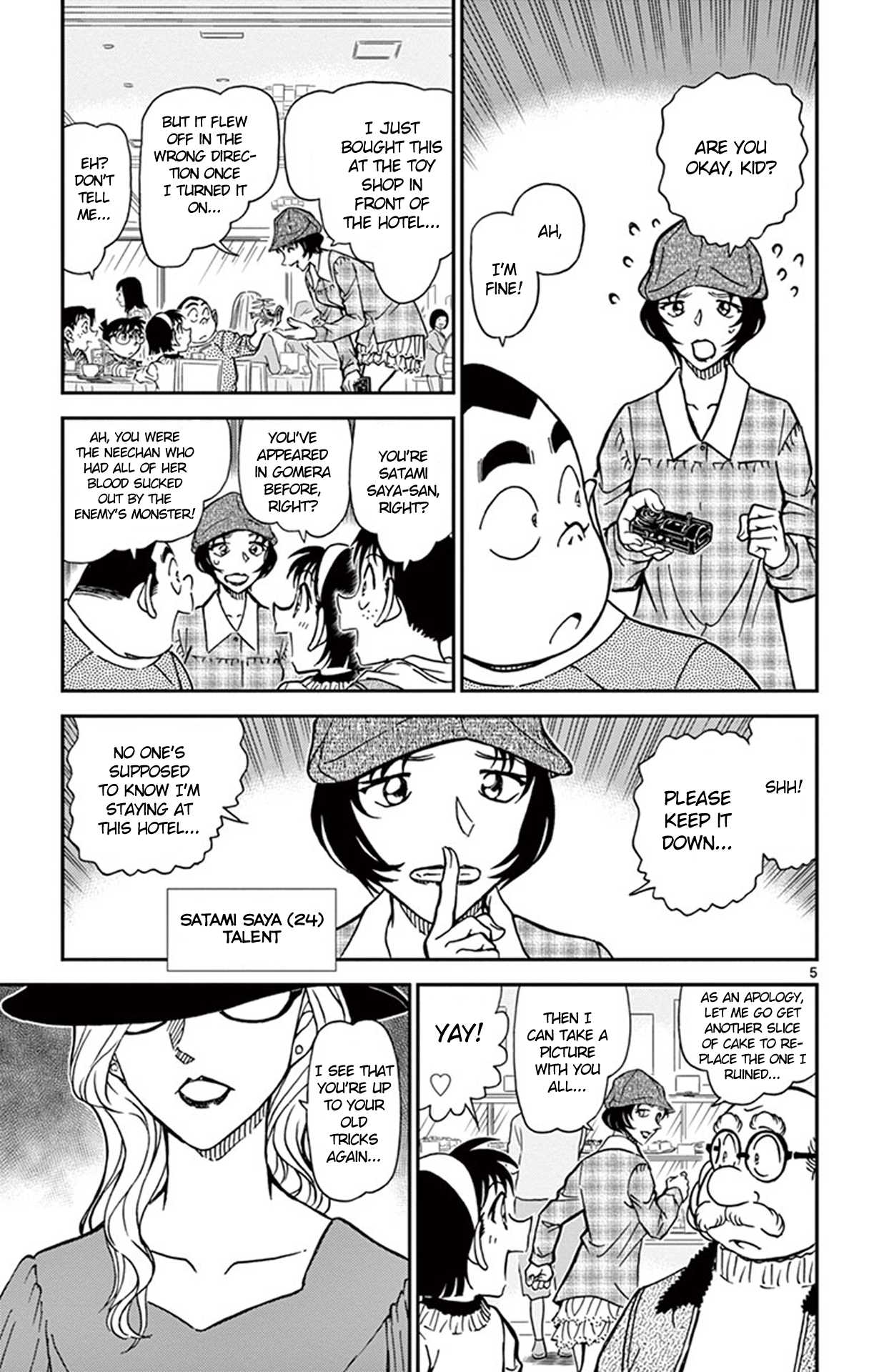Detective Conan Chapter 918 page 6 - Chapter 918: Blog