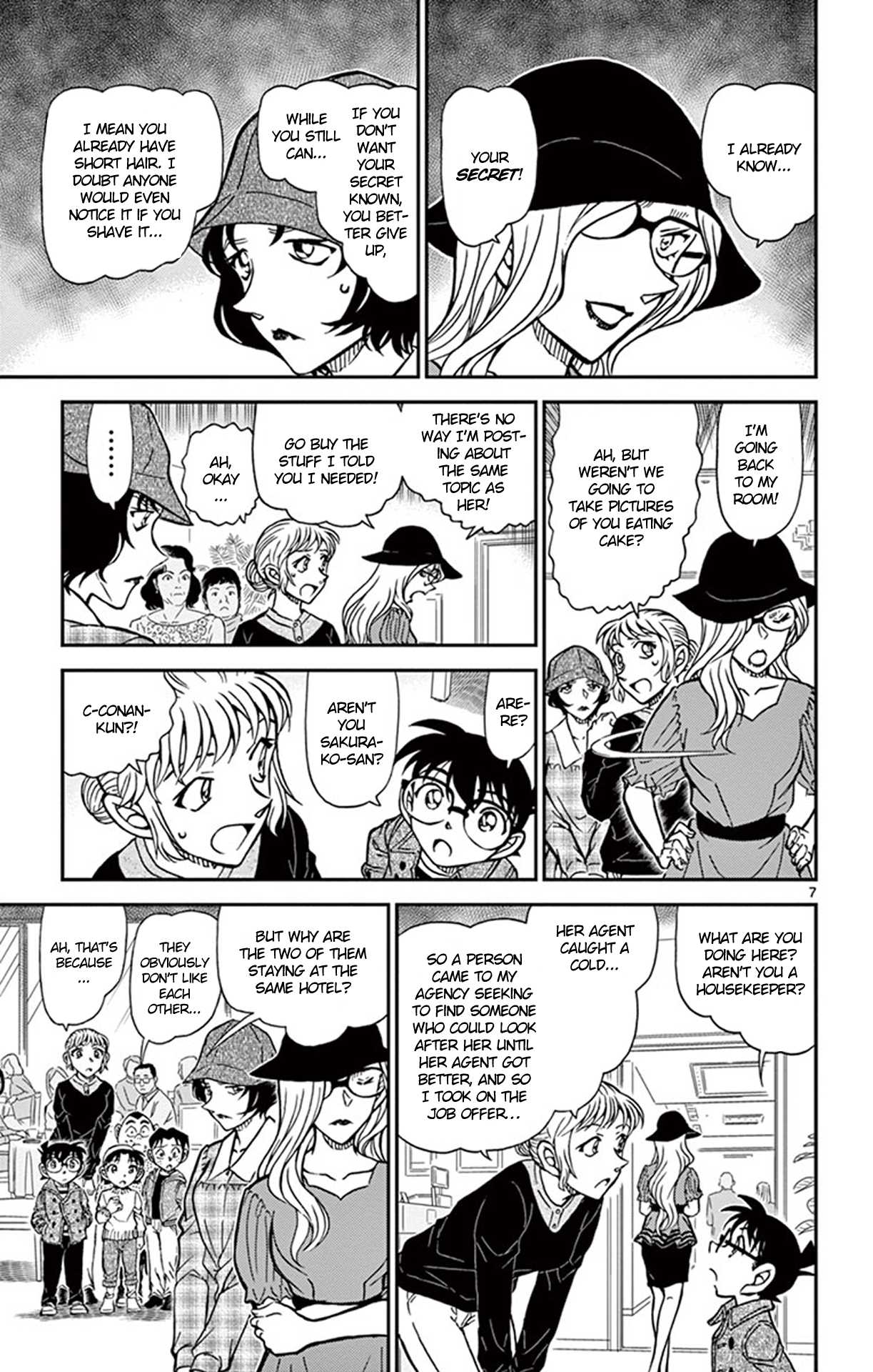 Detective Conan Chapter 918 page 8 - Chapter 918: Blog