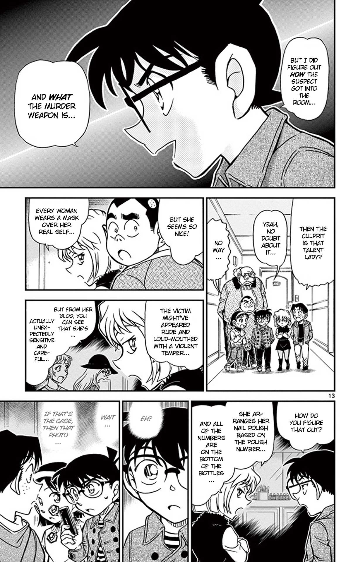Detective Conan Chapter 919 page 14 - Chapter 919: Photo