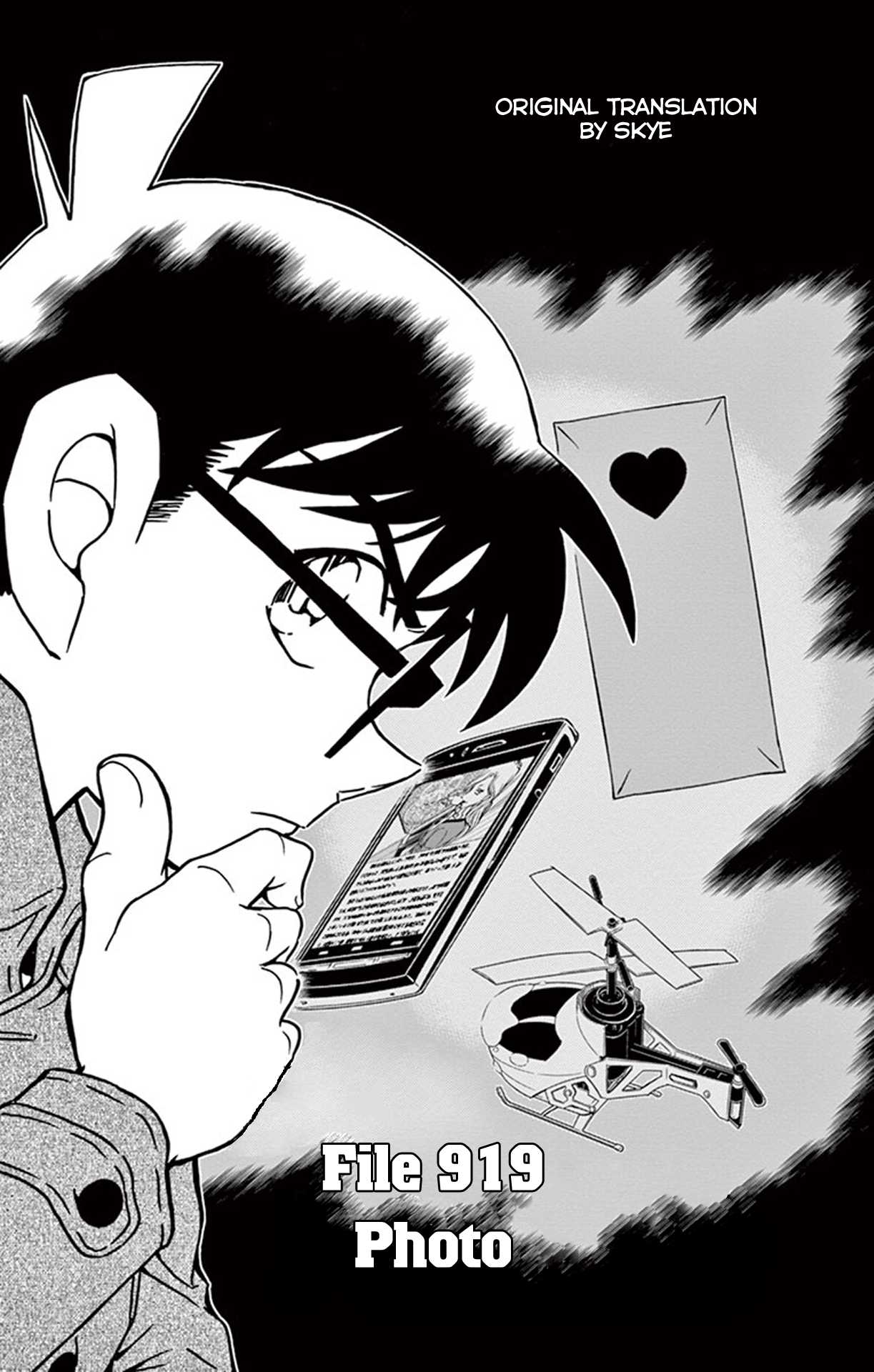 Detective Conan Chapter 919 page 2 - Chapter 919: Photo