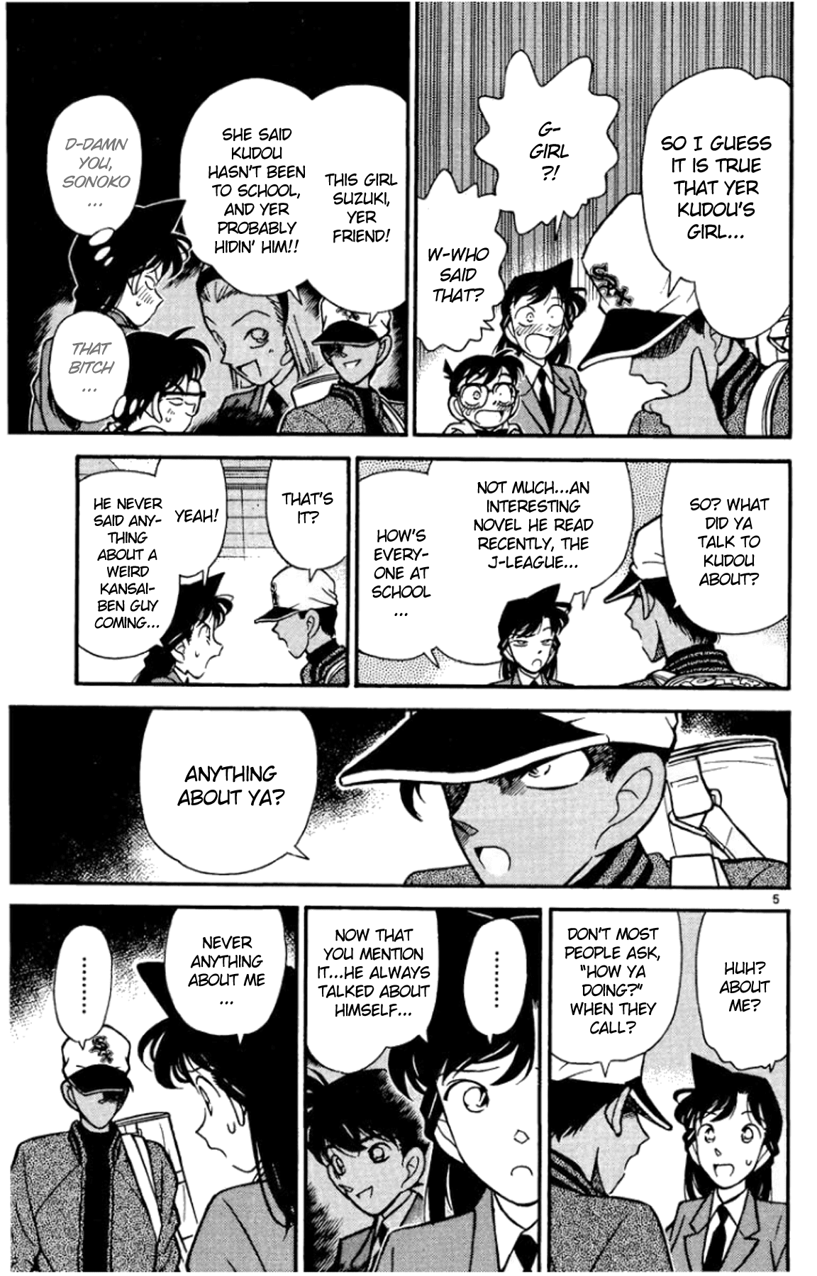 Detective Conan Chapter 92 page 6 - Chapter 92: The Great Detective of the West