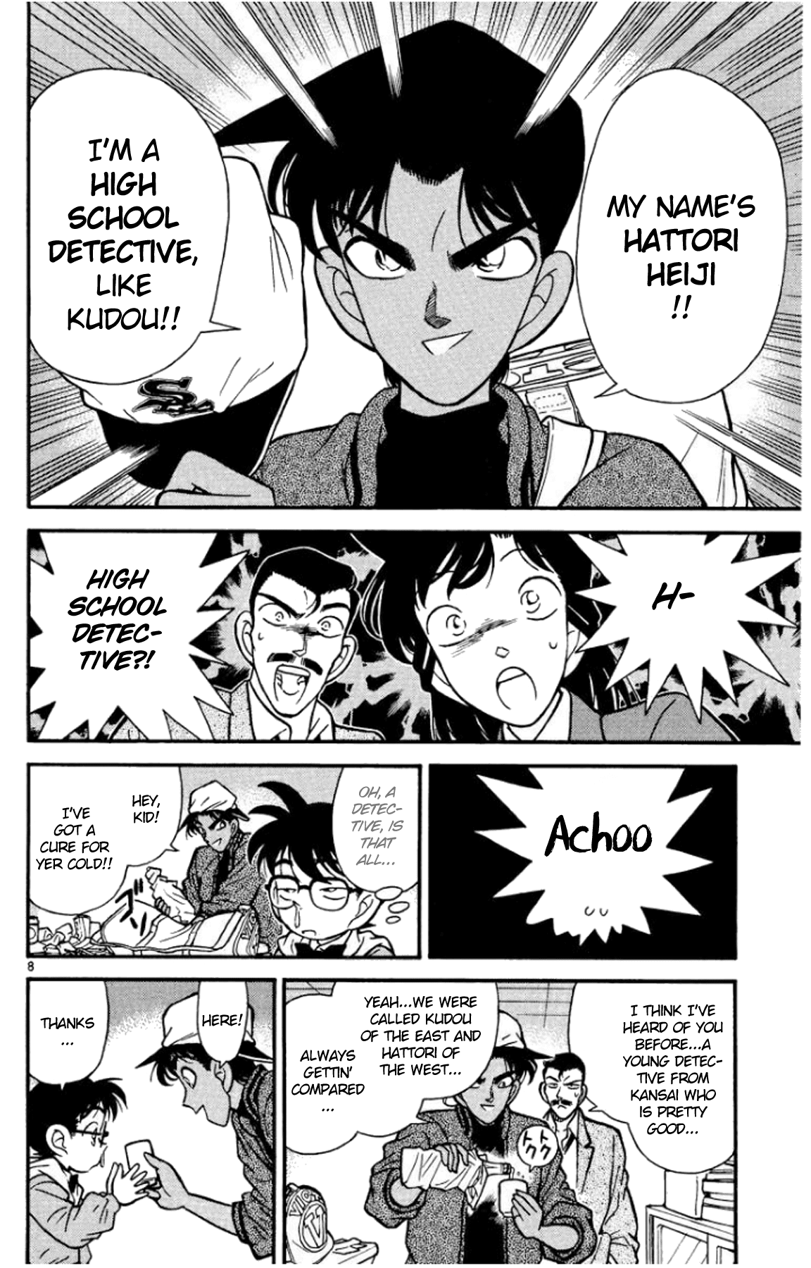 Detective Conan Chapter 92 page 9 - Chapter 92: The Great Detective of the West